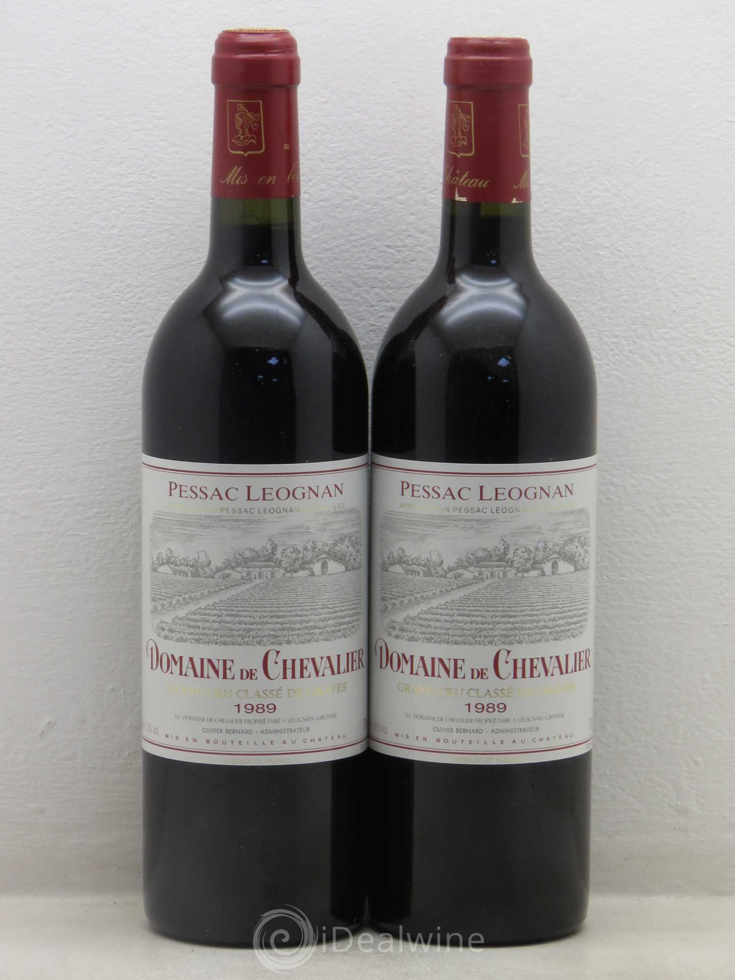 Domaine de Chevalier Cru Classé de Graves 1989 - Lot de 5 bouteilles - 2