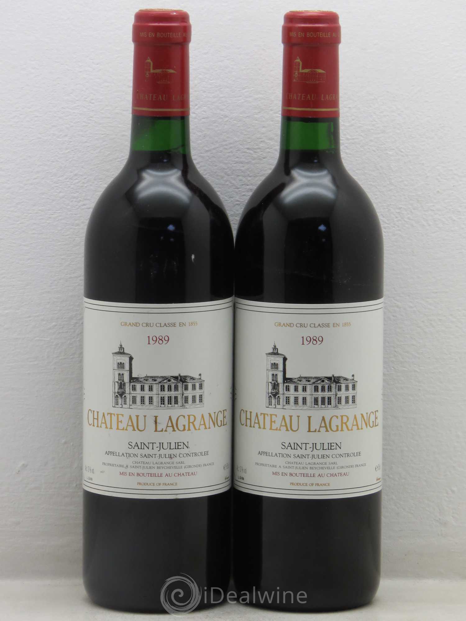Château Lagrange 3ème Grand Cru Classé 1989 - Lot de 5 bouteilles - 2