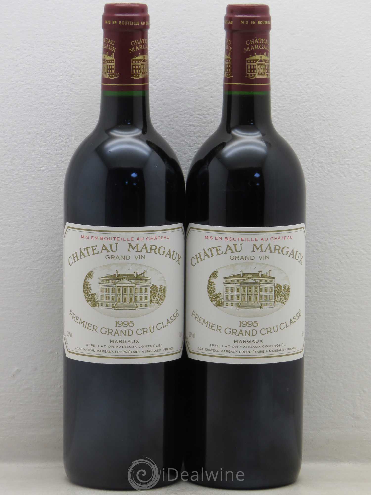 Château Margaux 1er Grand Cru Classé 1995 - Lot de 5 bouteilles - 2