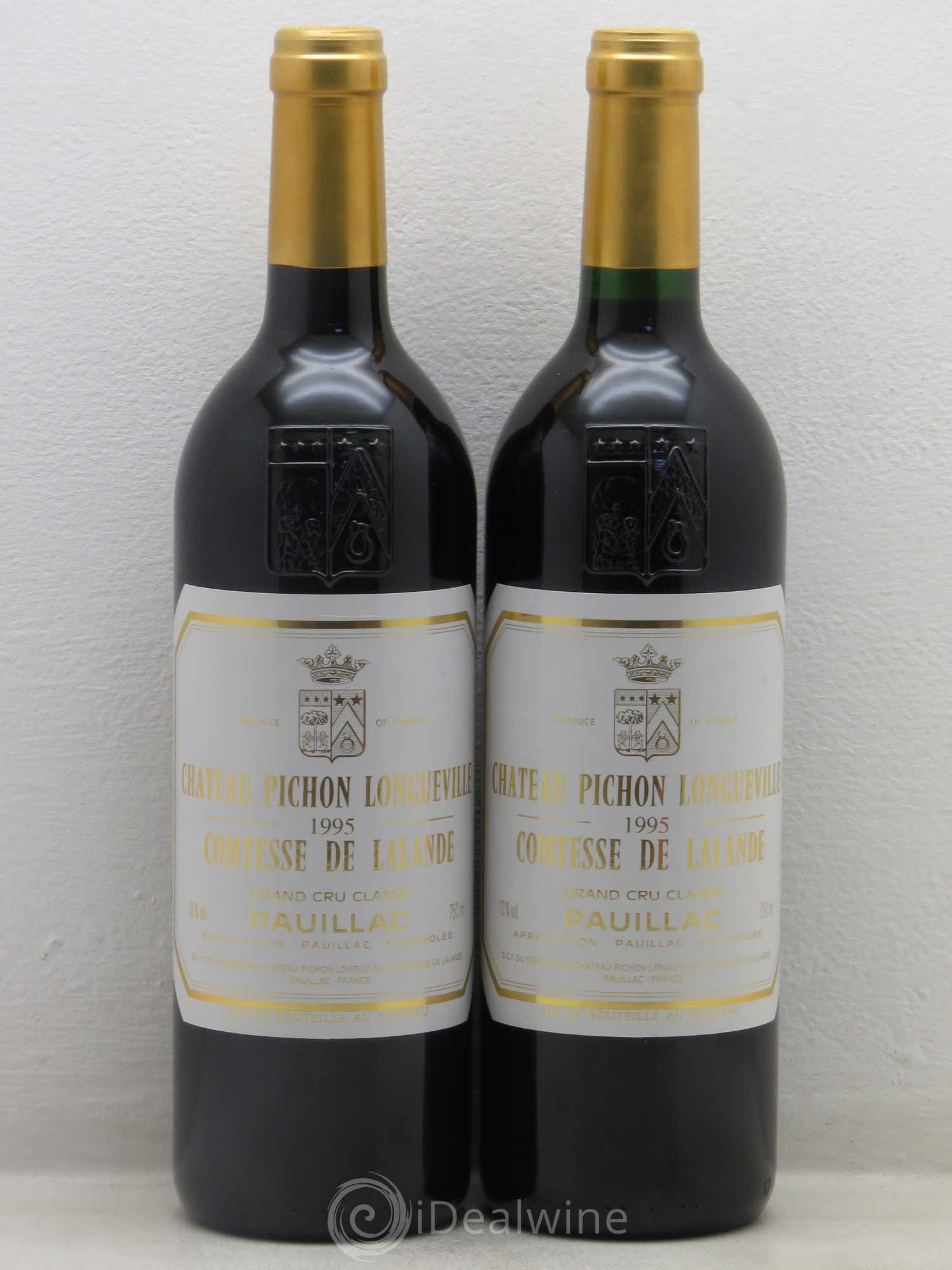 Château Pichon Longueville Comtesse de Lalande 2ème Grand Cru Classé 1995 - Lot de 5 bouteilles - 2