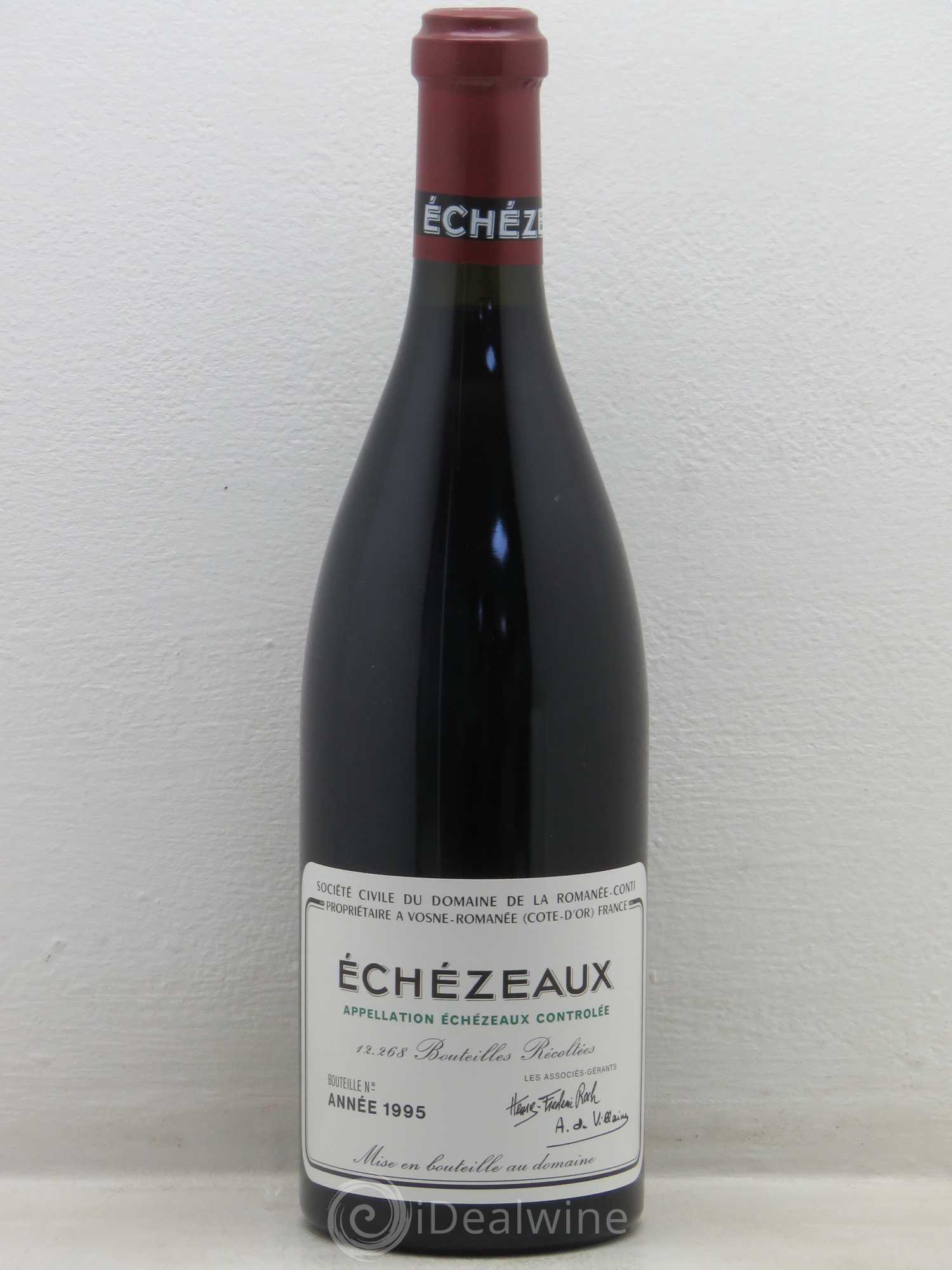 Echezeaux Grand Cru Domaine de la Romanée-Conti 1995 - Lot de 1 bouteille - 0