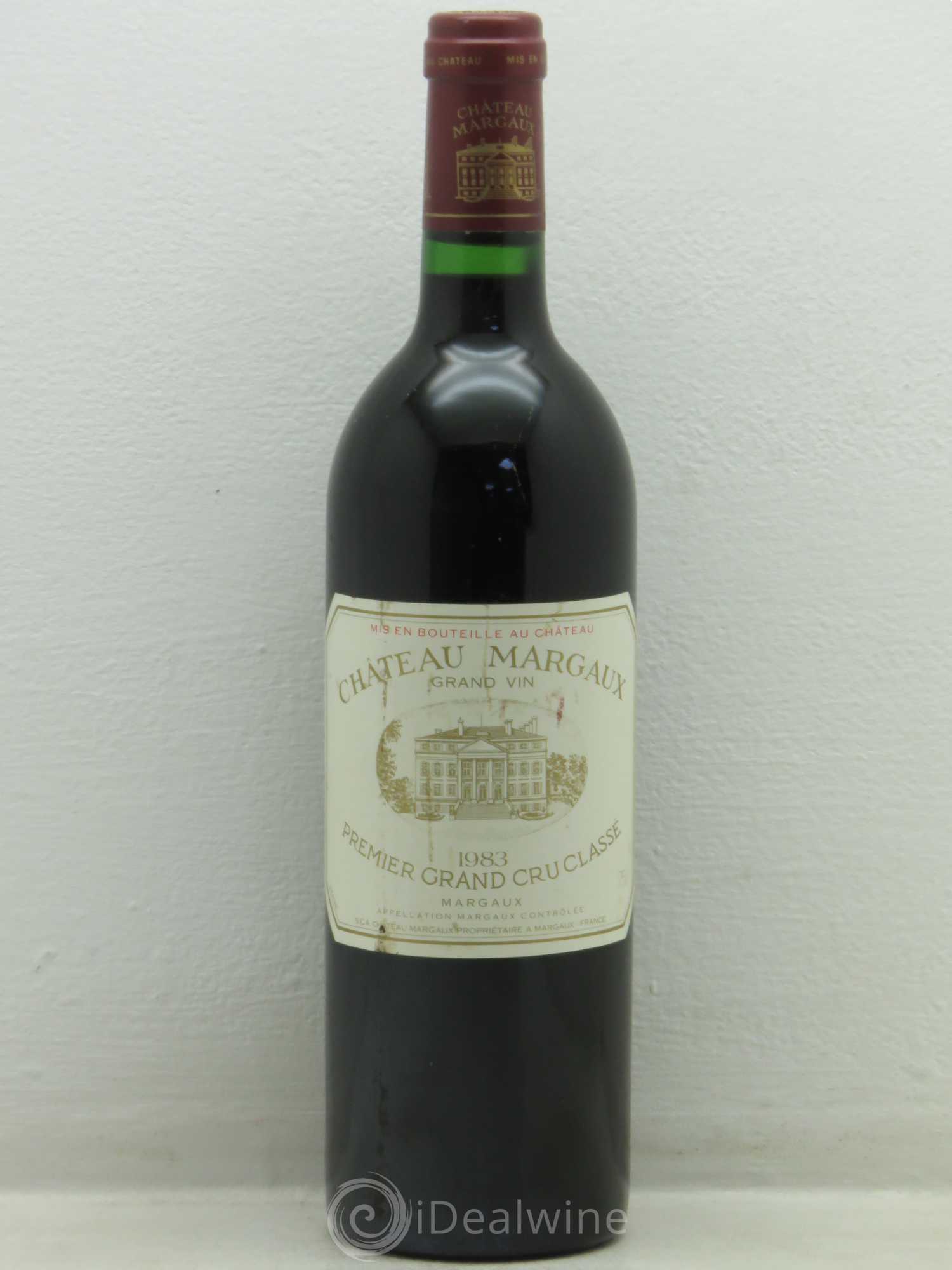 Château Margaux 1er Grand Cru Classé 1983 - Lot de 1 bouteille - 0