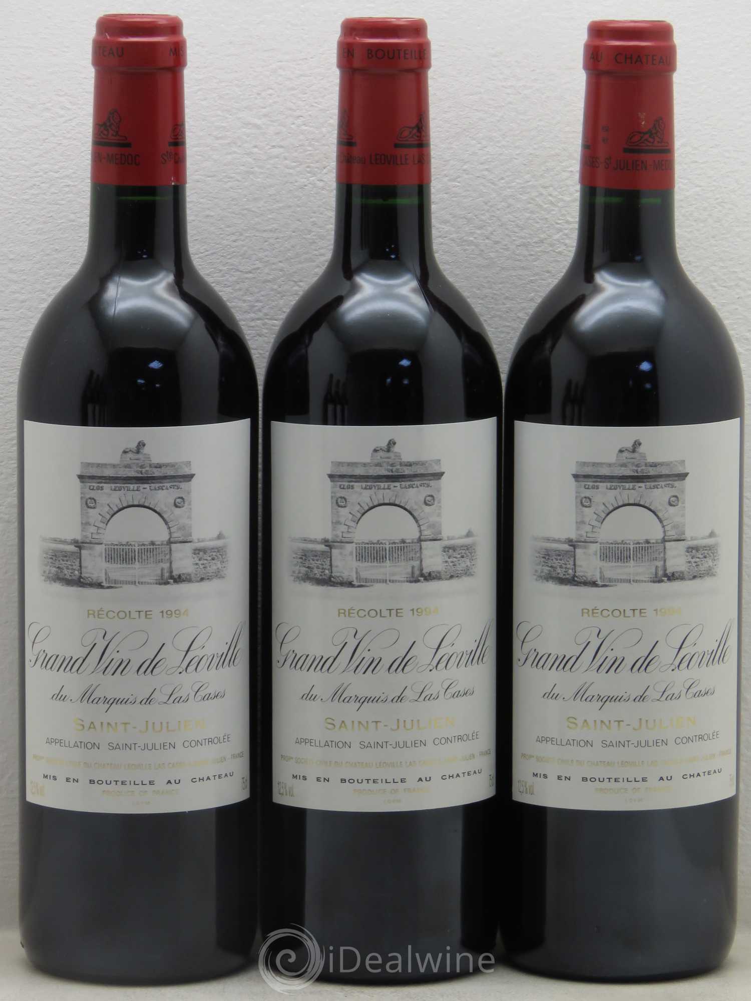 Château Léoville Las Cases 2ème Grand Cru Classé 1994 - Lot de 6 bouteilles - 1