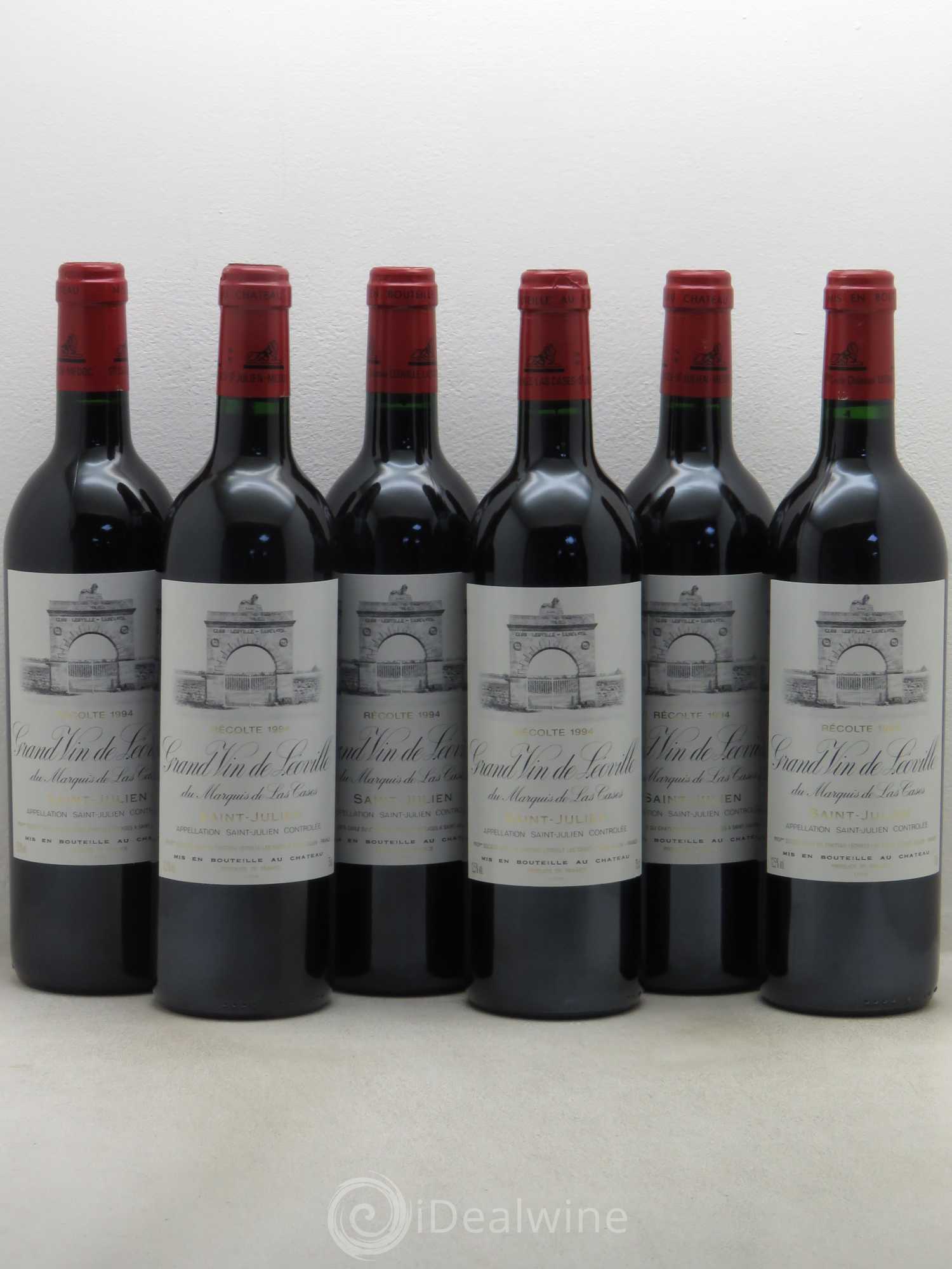 Château Léoville Las Cases 2ème Grand Cru Classé 1994 - Lot de 6 bouteilles - 0