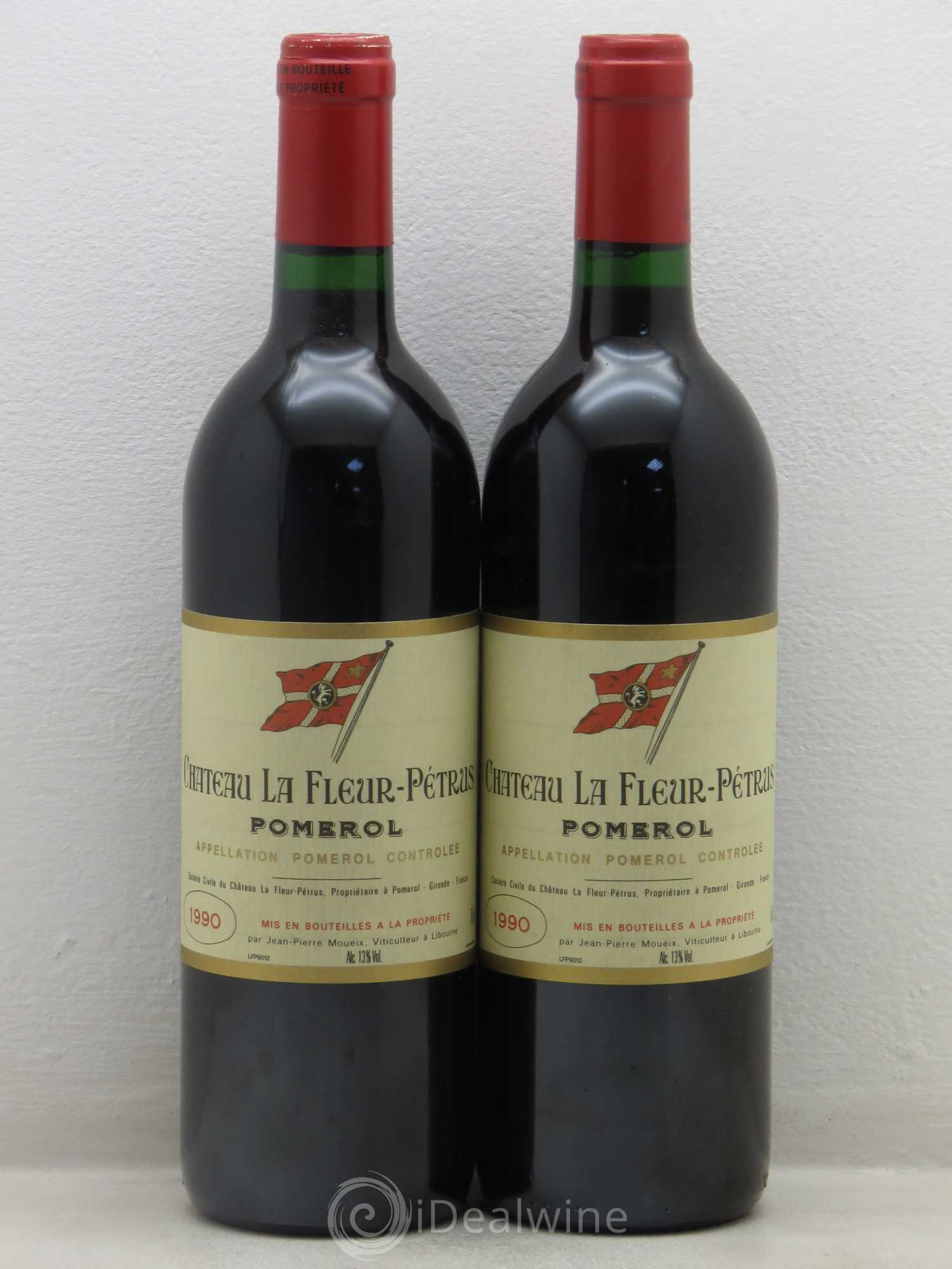 Château la Fleur Petrus 1990 - Lot de 4 bouteilles - 2