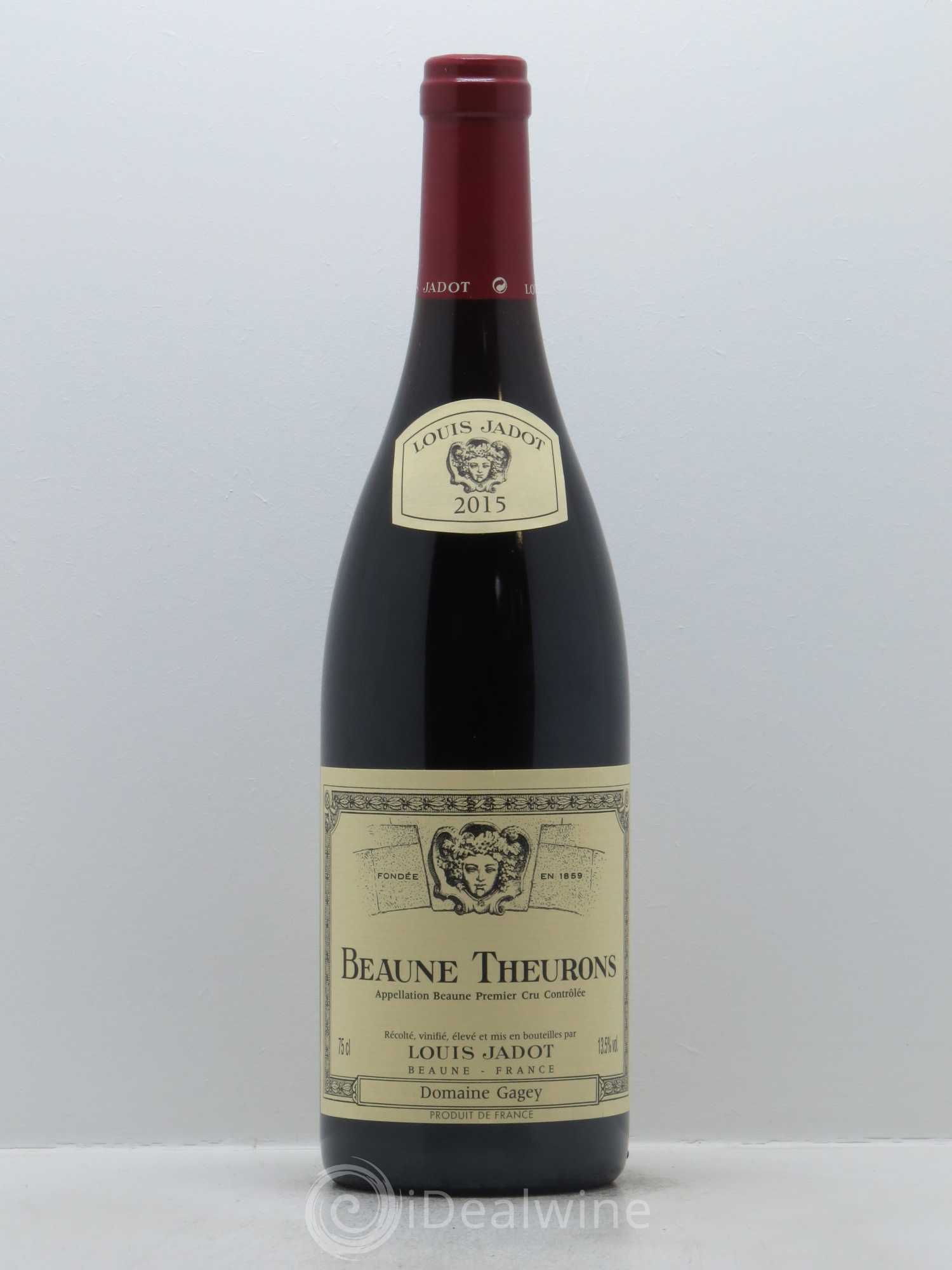 Beaune 1er Cru Les Theurons Domaine Gagey - Louis Jadot 2015 - Lot de 1 bouteille - 0