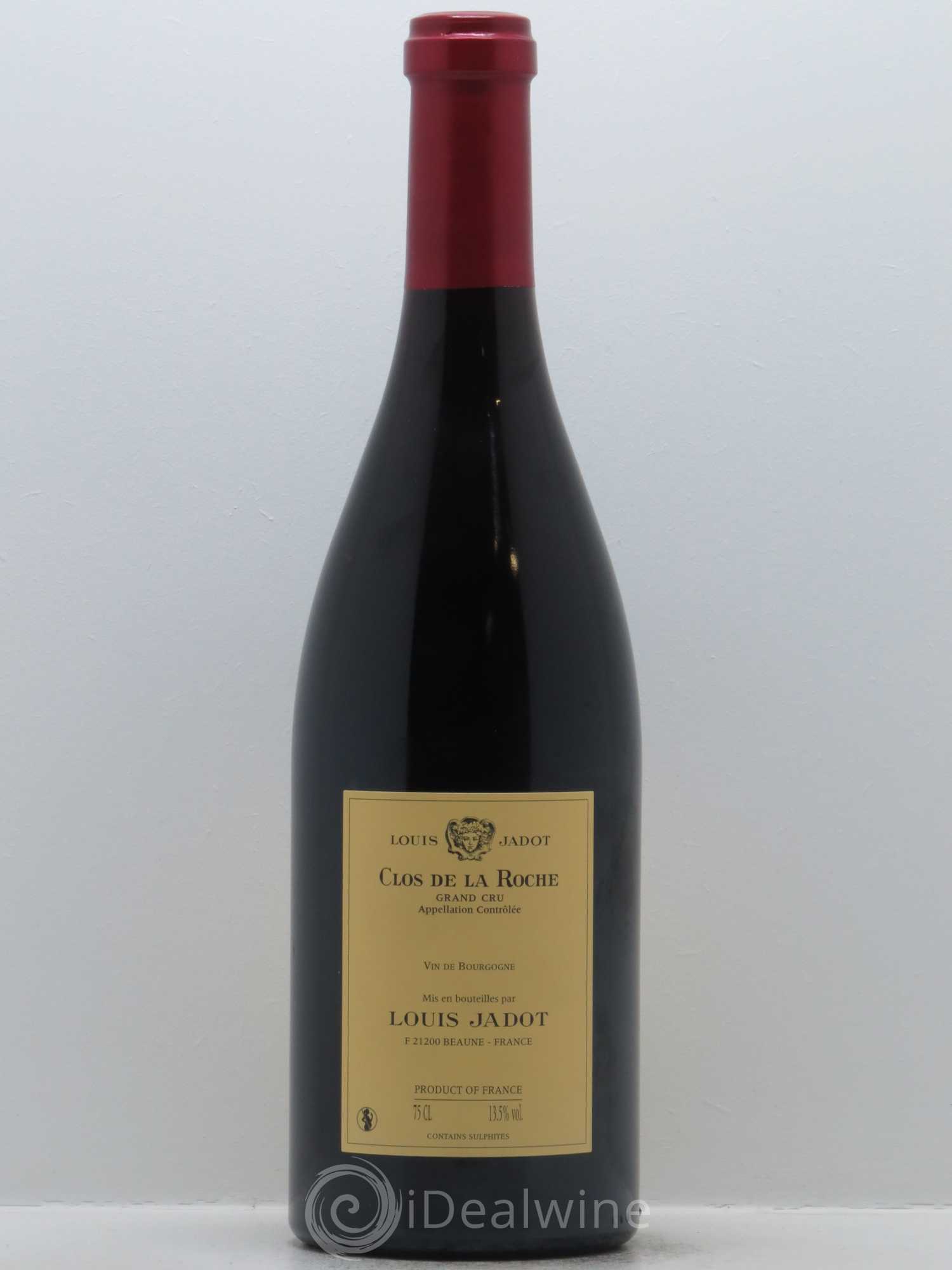 Clos de la Roche Grand Cru Maison Louis Jadot 2015 - Lot de 1 bouteille - 1