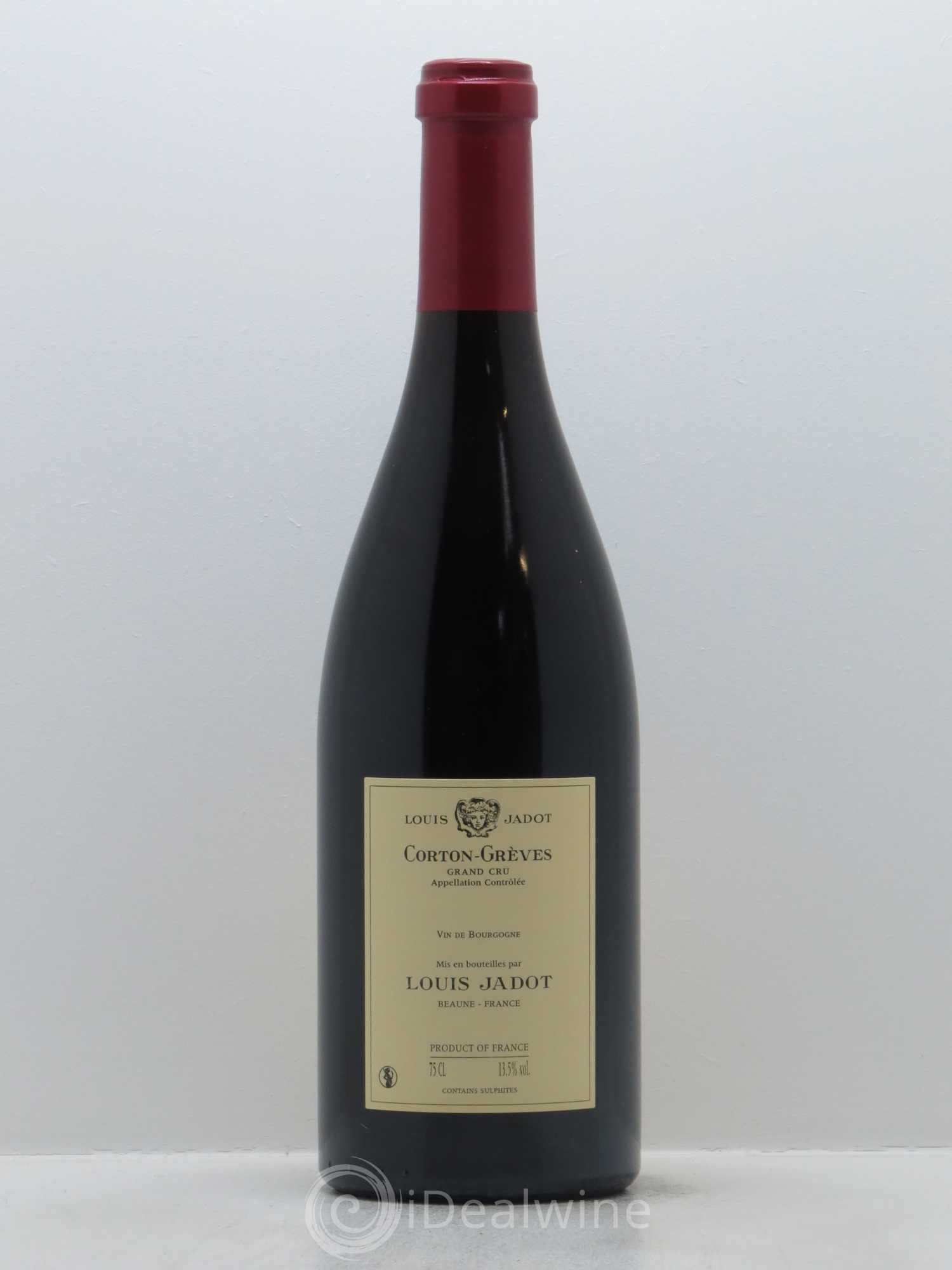 Corton Grand Cru Grèves Louis Jadot (Domaine) 2015 - Lot de 1 bouteille - 1