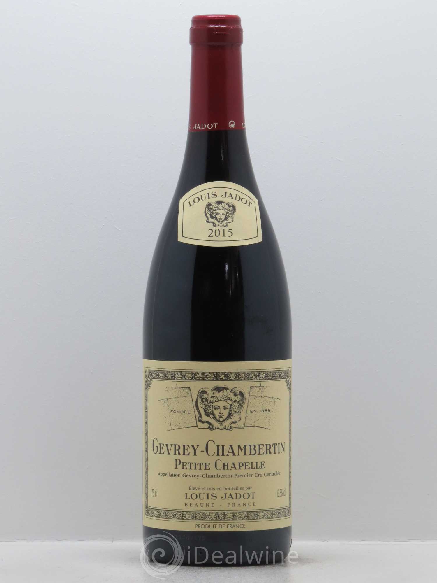 Gevrey-Chambertin 1er Cru Petite Chapelle Maison Louis Jadot 2015 - Lot de 1 bouteille - 0