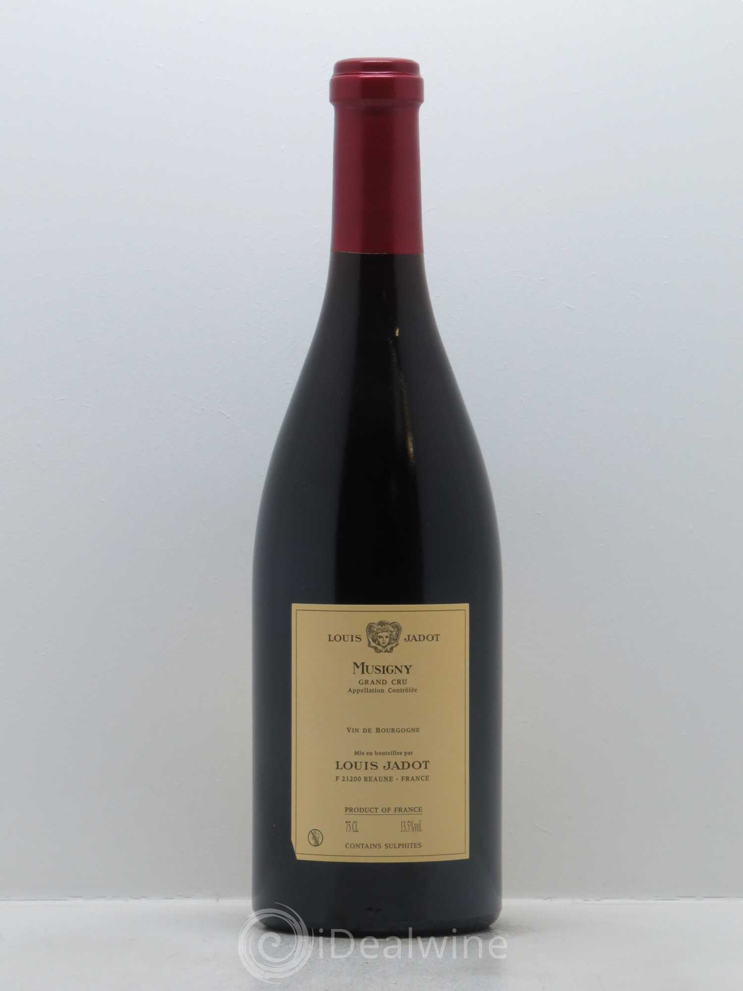 Musigny Grand Cru Louis Jadot (Domaine) 2015 - Lot de 1 bouteille - 1
