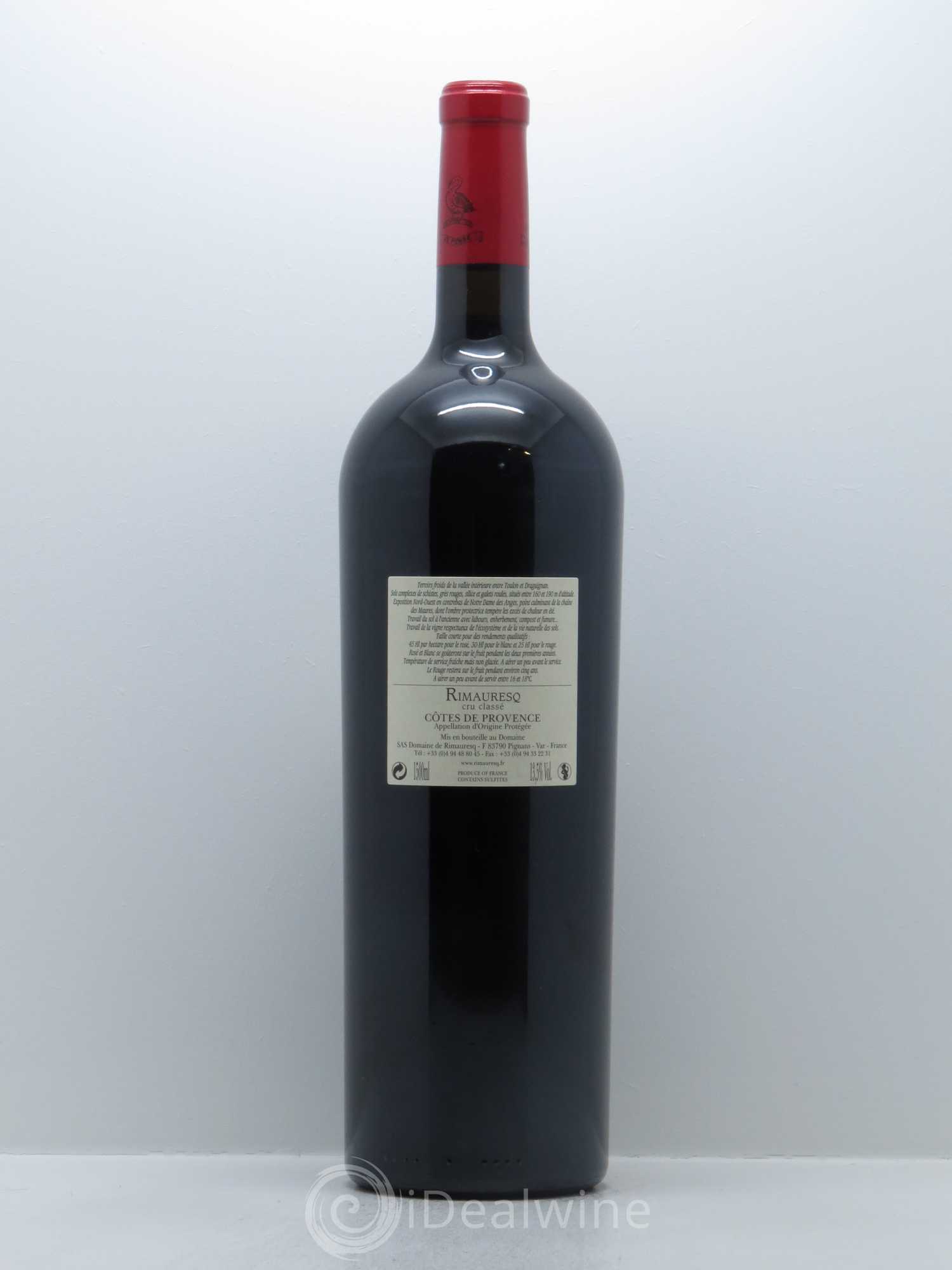 Côtes de Provence Rimauresq Cru Classé Classique de Rimauresq 2014 - Lot de 1 magnum - 1