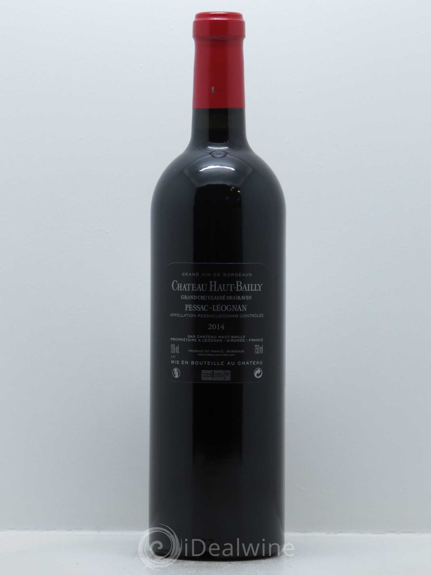 Château Haut-Bailly Cru Classé de Graves 2014 - Lot de 1 bouteille - 1