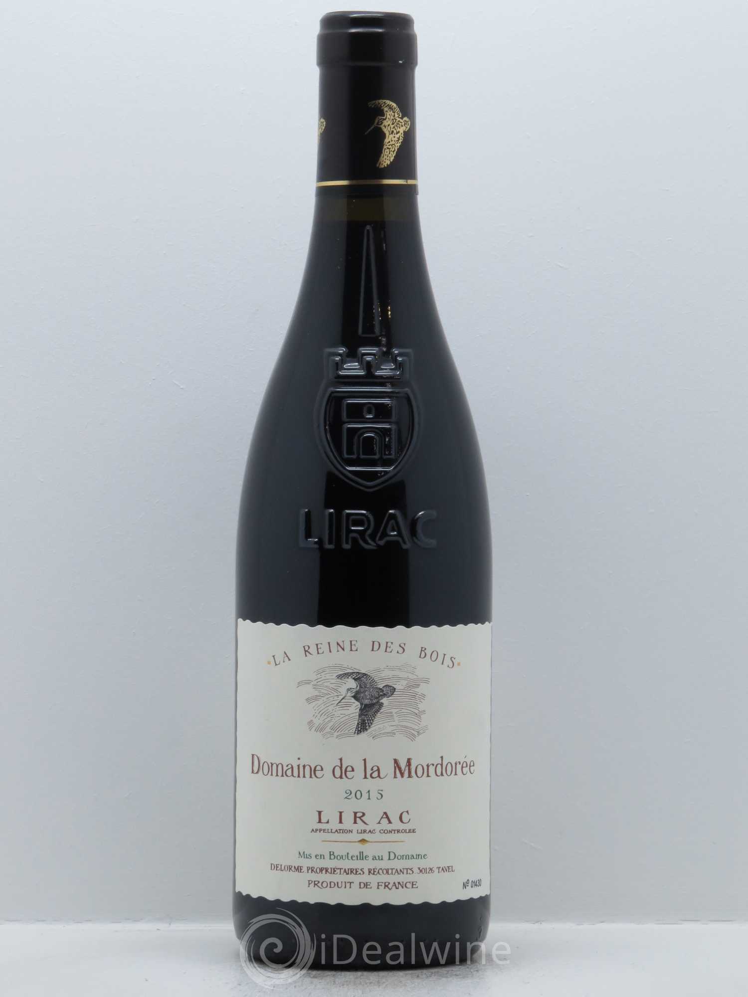 Lirac Cuvée Reine des Bois La Mordorée (Domaine de) 2015 - Lot de 1 bouteille - 0