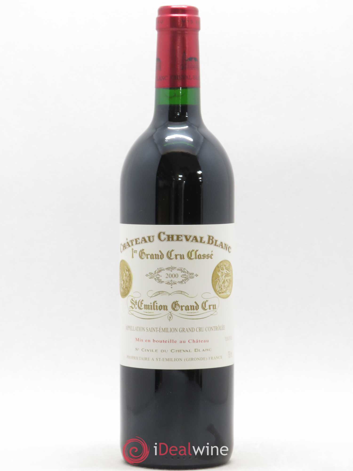 Château Cheval Blanc 1er Grand Cru Classé A 2000 - Lot de 1 bouteille - 0