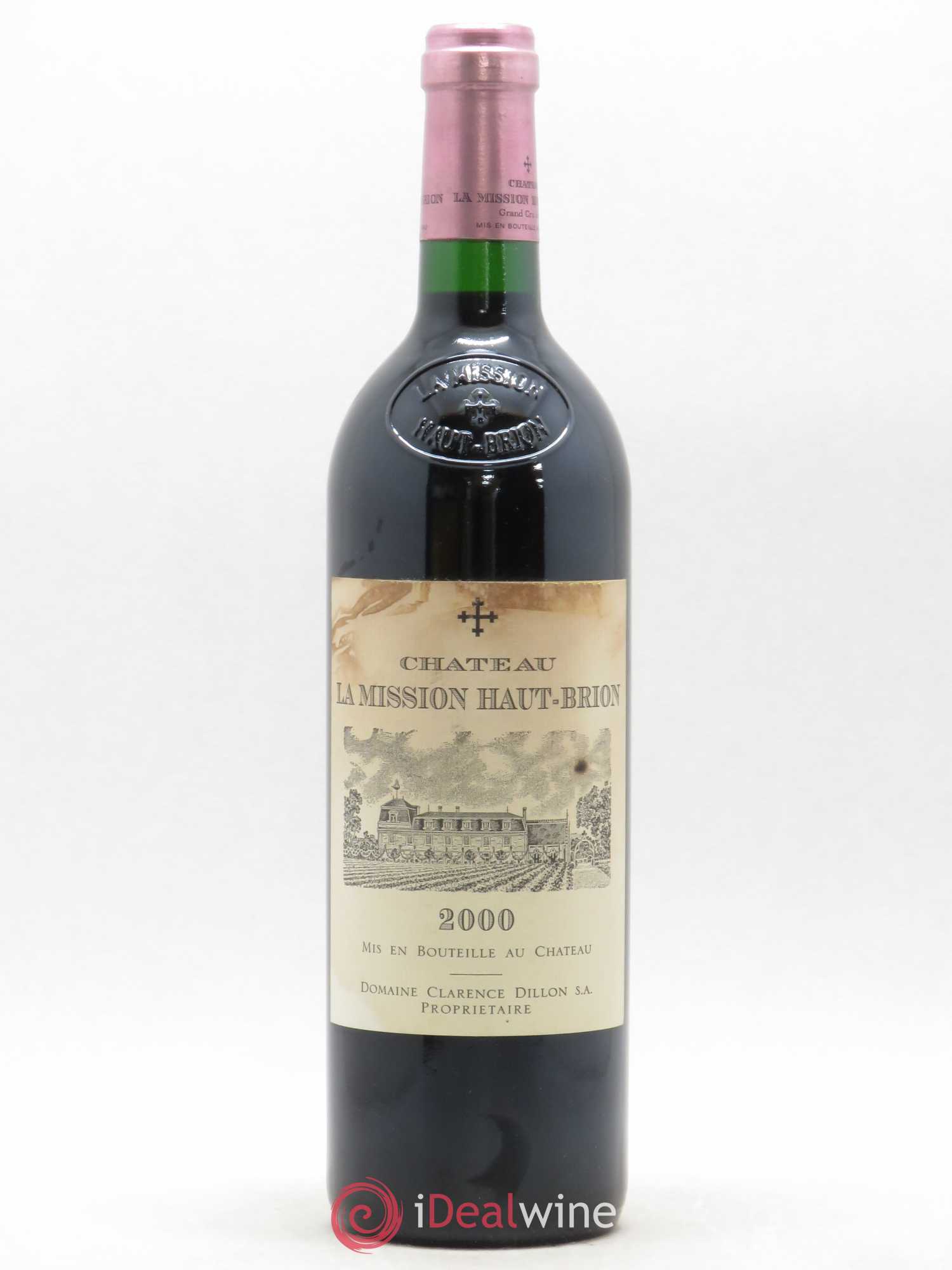 Château la Mission Haut-Brion Cru Classé de Graves 2000 - Lot de 1 bouteille - 0