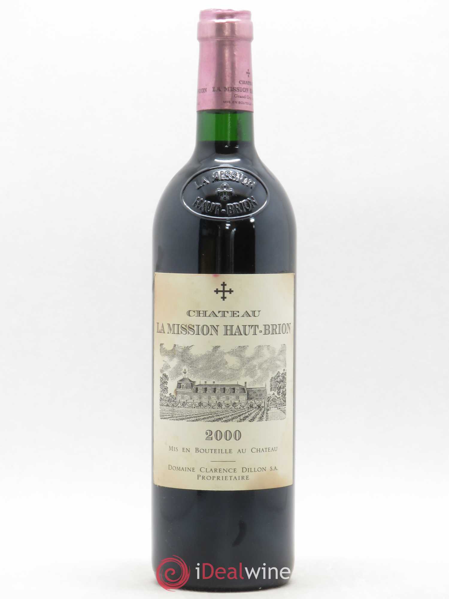Château la Mission Haut-Brion Cru Classé de Graves 2000 - Lot de 1 bouteille - 0