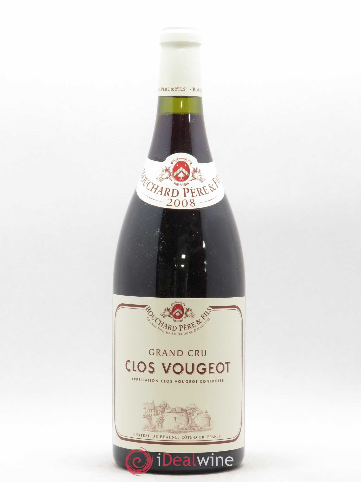 Clos de Vougeot Grand Cru Bouchard Père & Fils 2008 - Lot de 1 magnum - 0