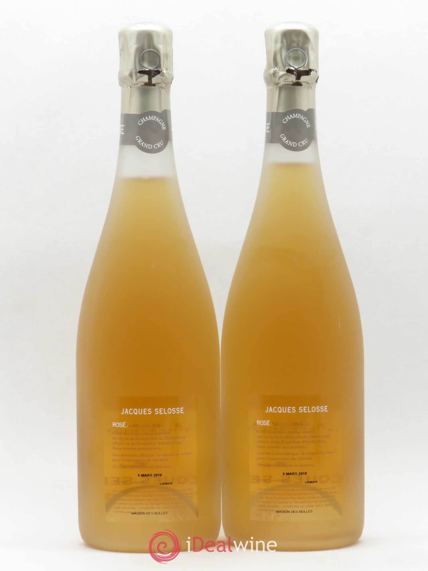Rosé Brut Jacques Selosse - Lot de 2 bouteilles - 1