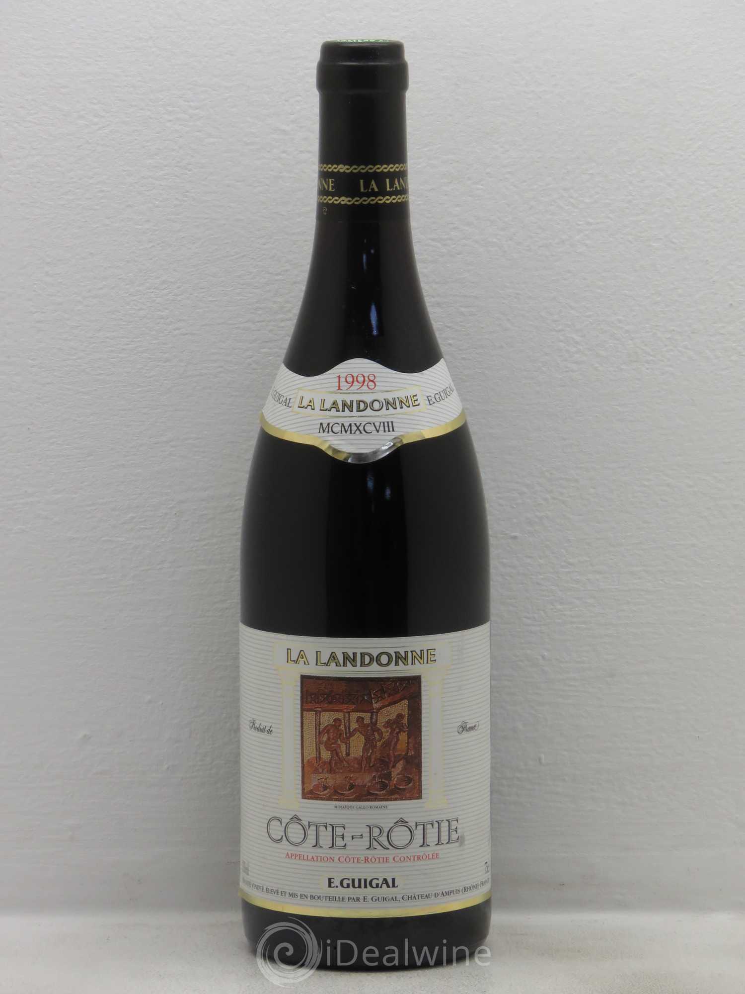 Côte-Rôtie La Landonne Guigal 1998 - Lot de 1 bouteille - 0