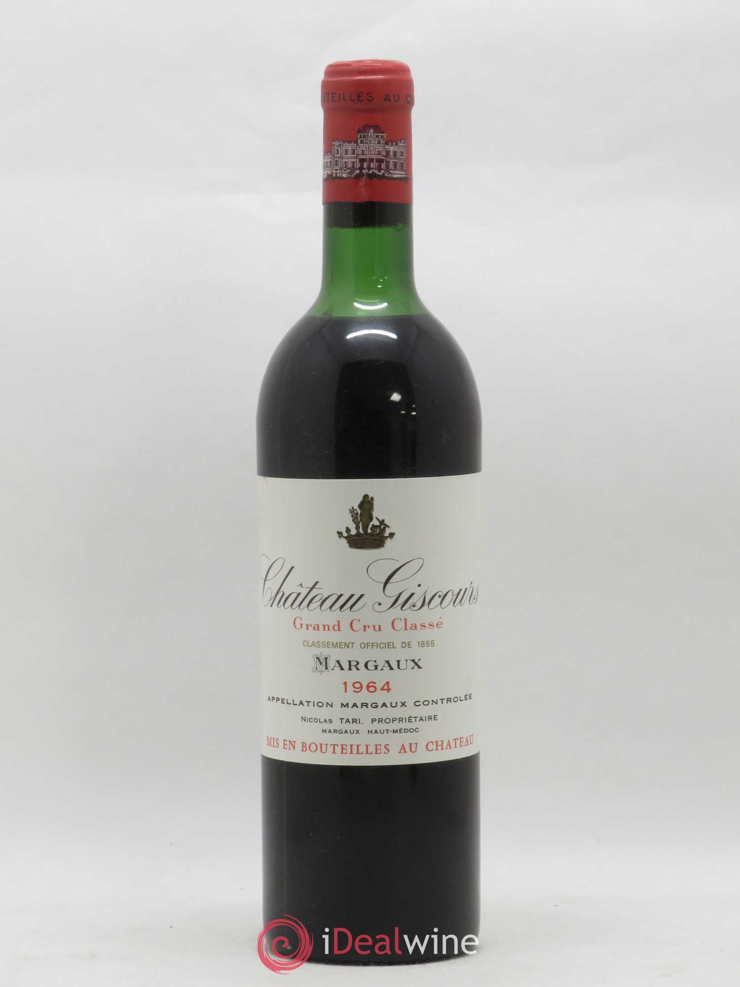 Château Giscours 3ème Grand Cru Classé 1964 - Lot de 1 bouteille - 0