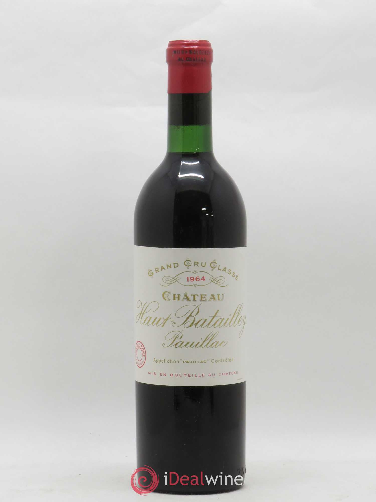 Château Haut Batailley 5ème Grand Cru Classé 1964 - Lot de 1 bouteille - 0