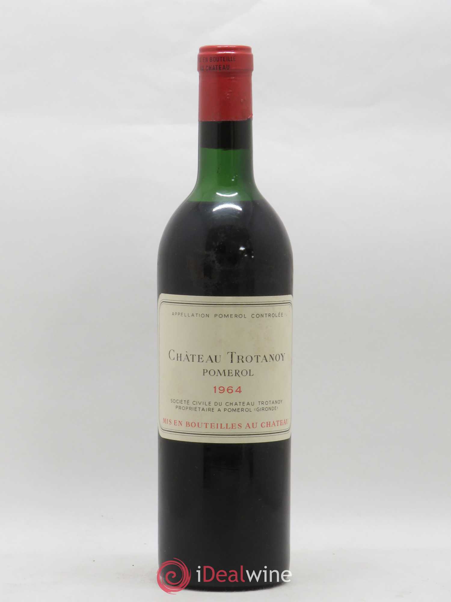 Château Trotanoy 1964 - Lot de 1 bouteille - 0