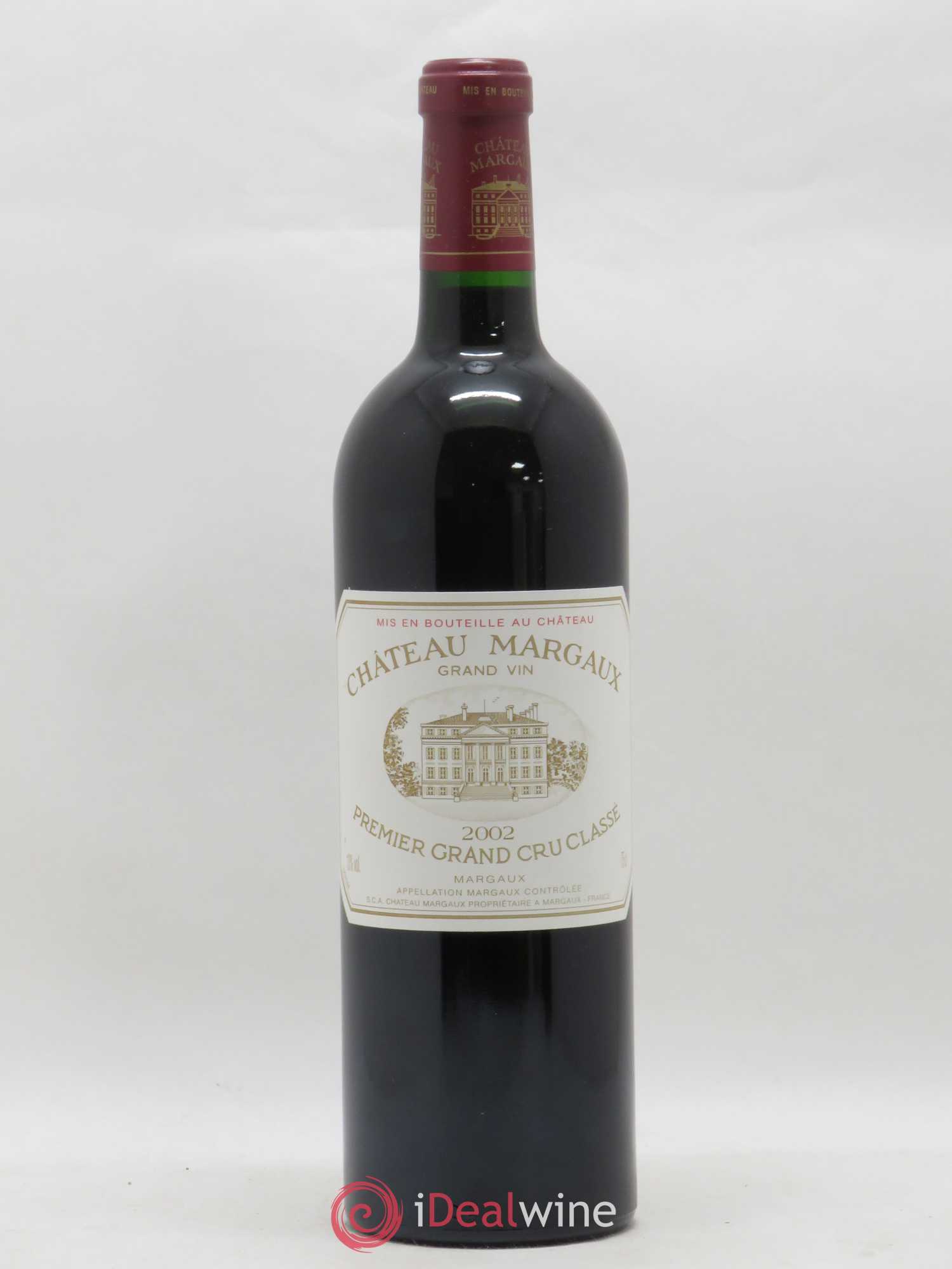 Château Margaux 1er Grand Cru Classé 2002 - Lot de 1 bouteille - 0