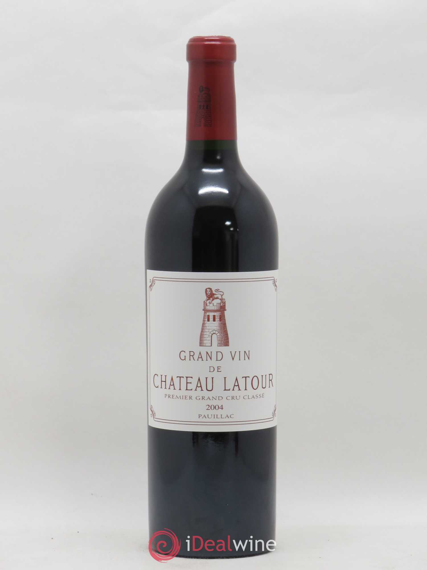 Château Latour 1er Grand Cru Classé 2004 - Lot de 1 bouteille - 0