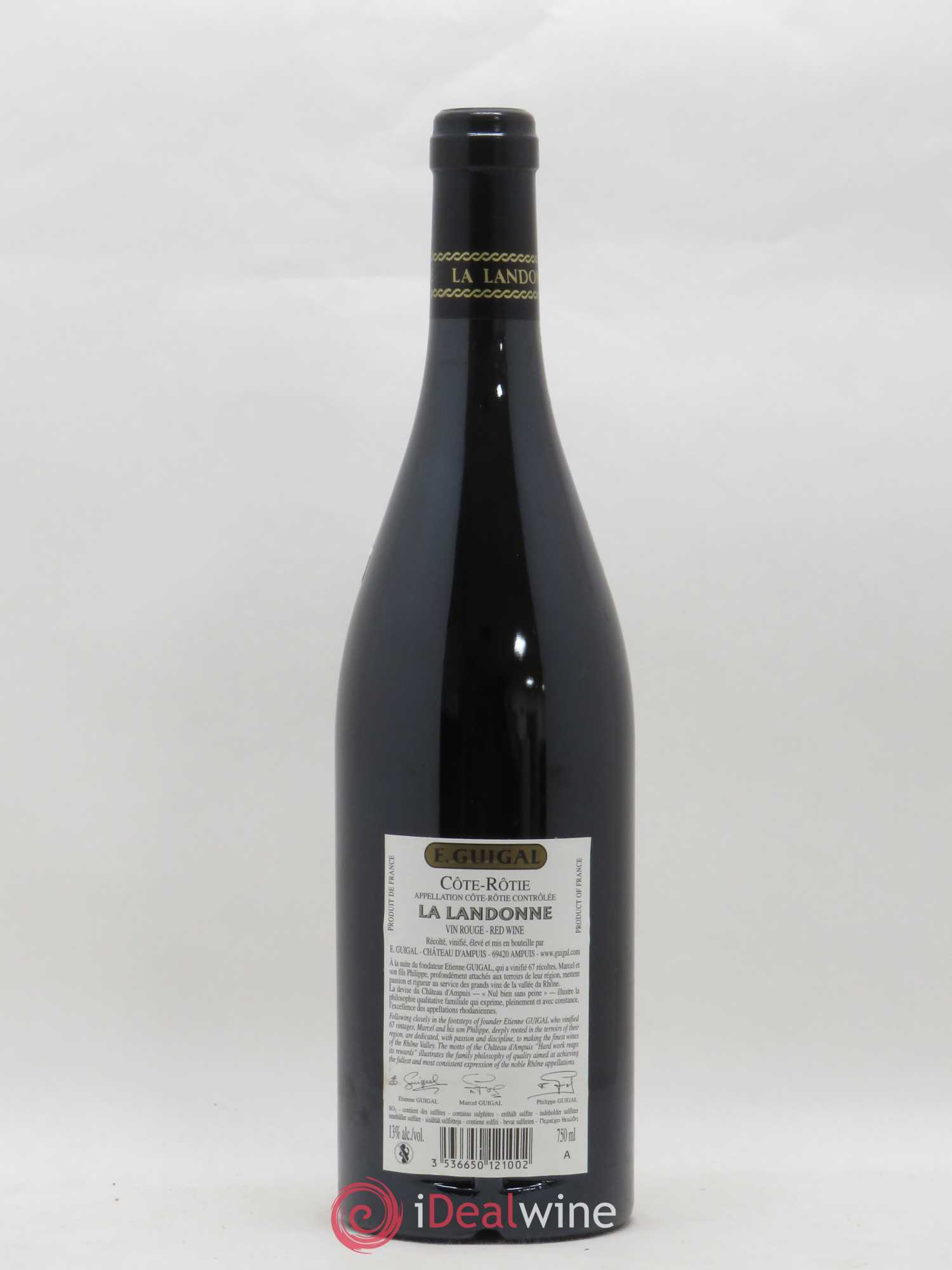 Côte-Rôtie La Landonne Guigal 2007 - Lot de 1 bouteille - 1