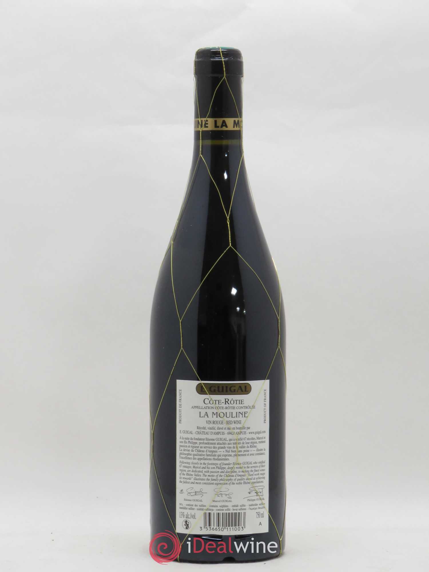 Côte-Rôtie La Mouline Guigal 2007 - Lot de 1 bouteille - 1