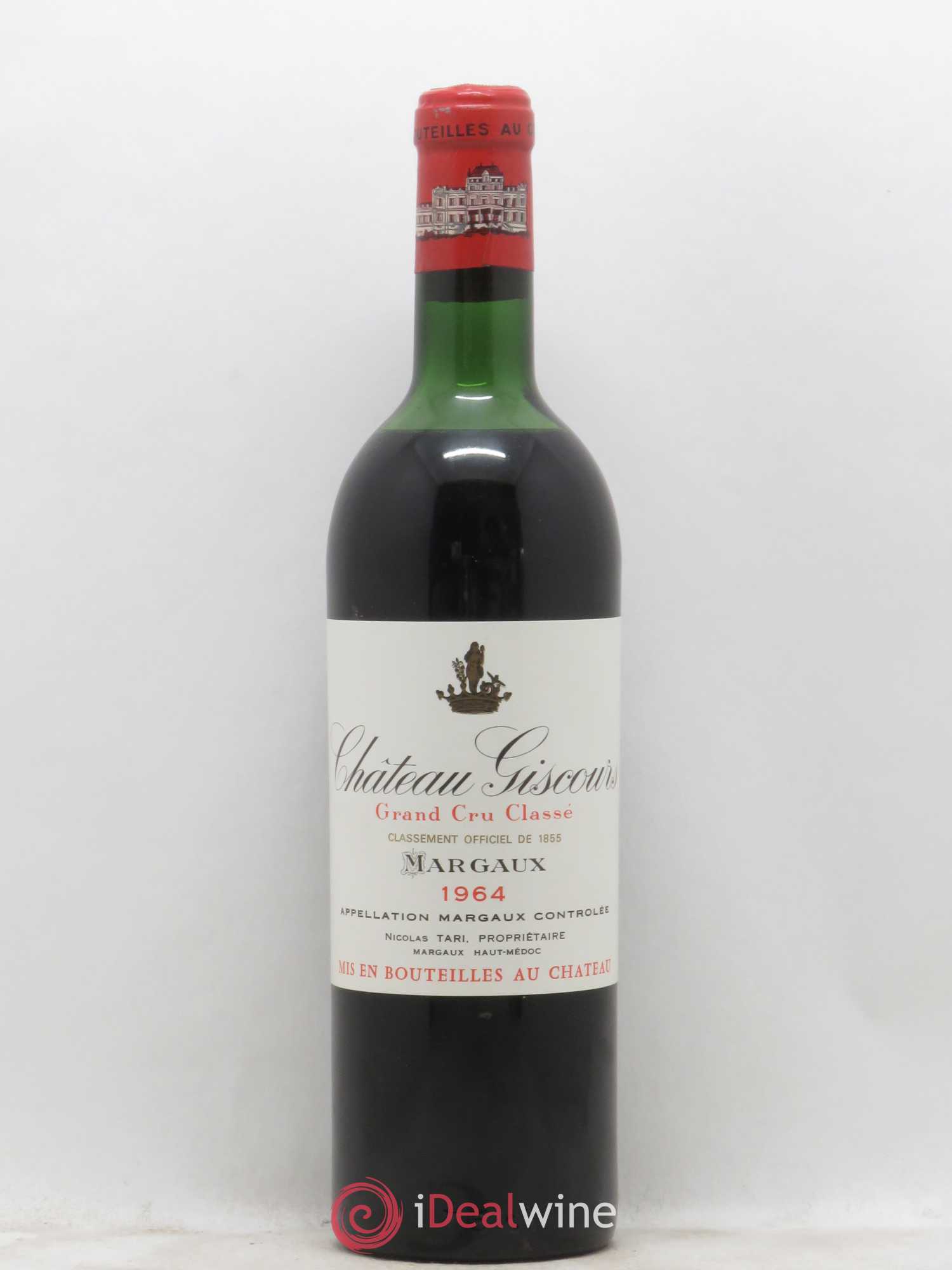 Château Giscours 3ème Grand Cru Classé 1964 - Lot de 1 bouteille - 0