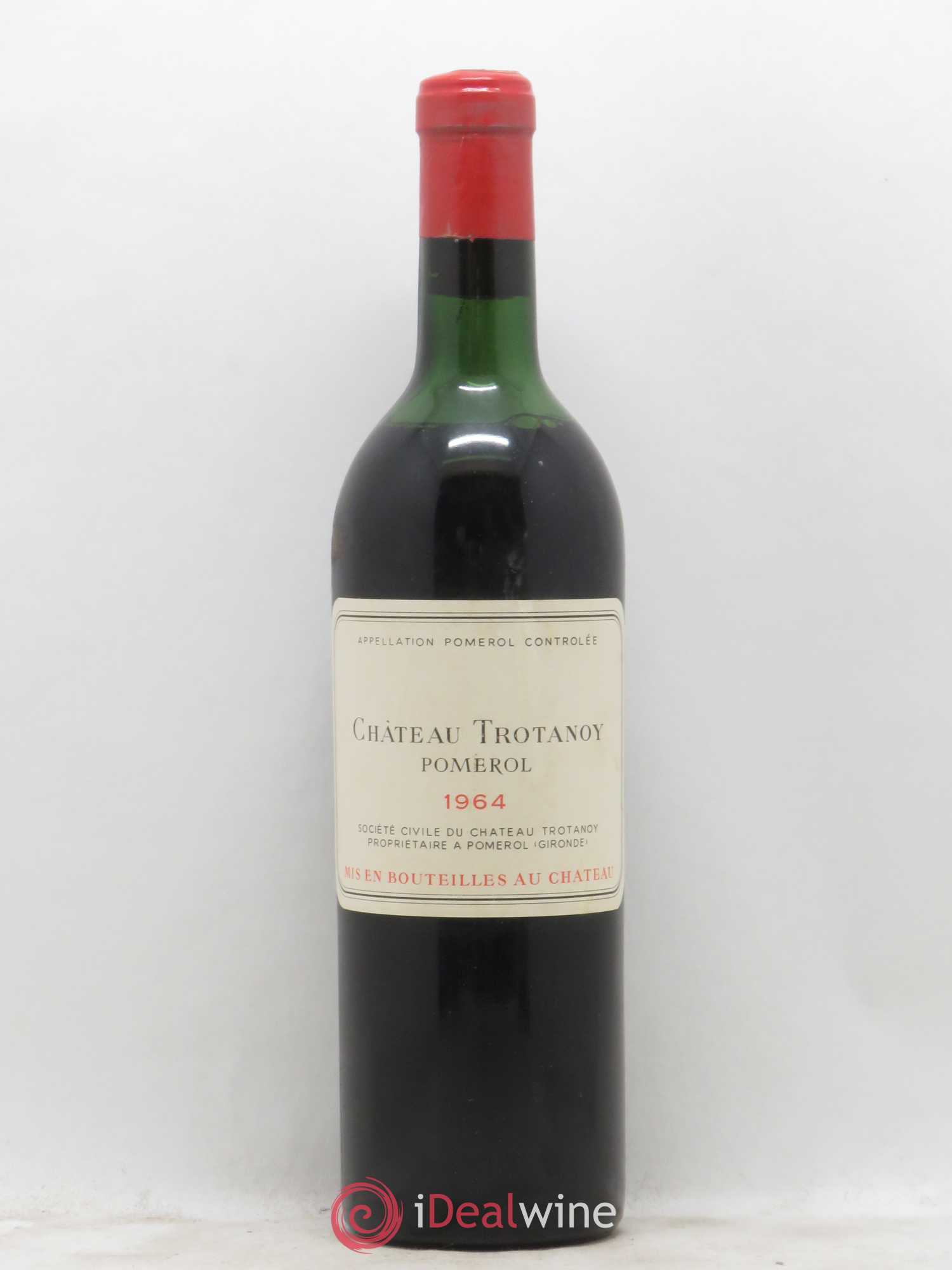 Château Trotanoy 1964 - Lot de 1 bouteille - 0