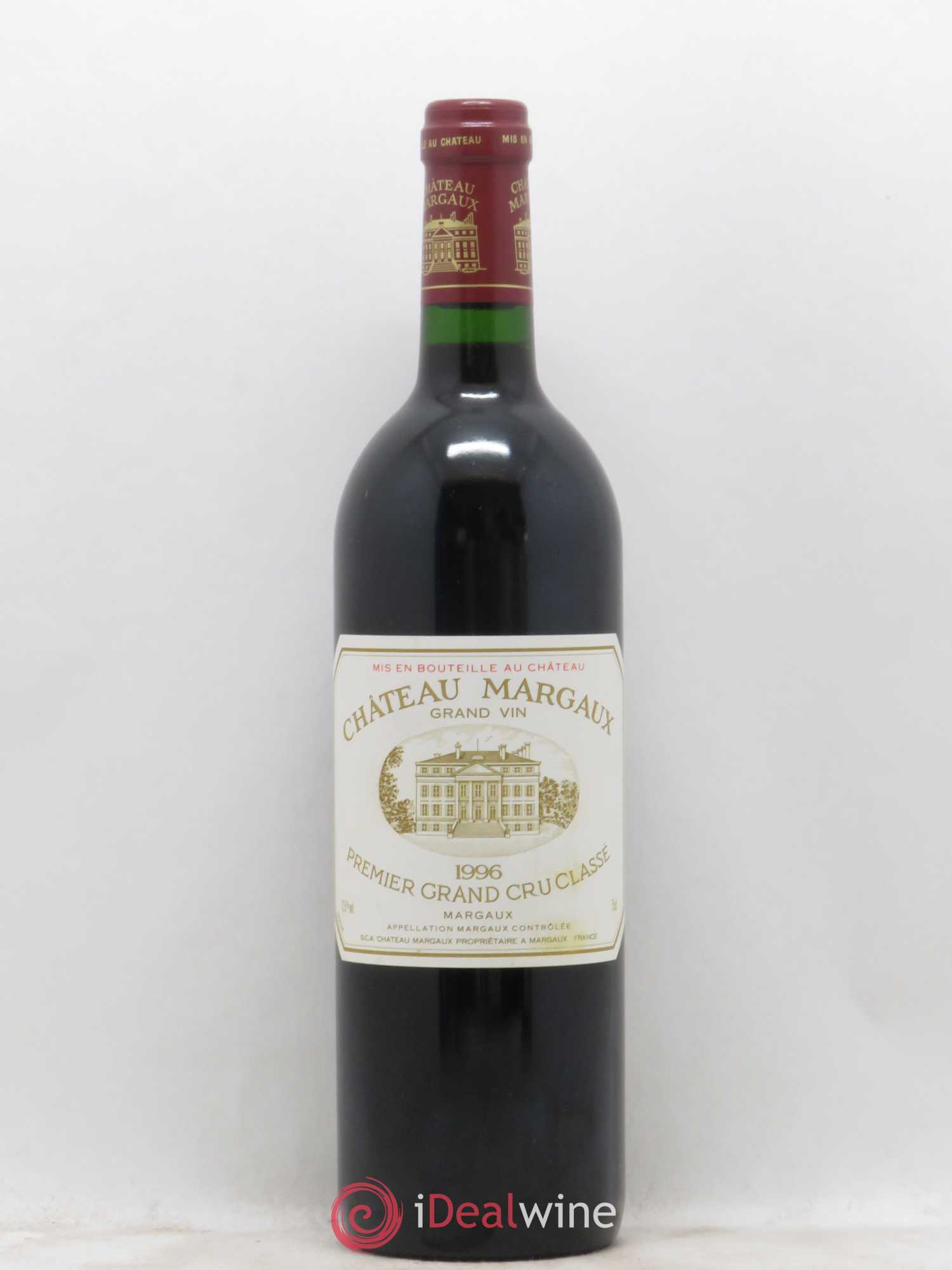 Château Margaux 1er Grand Cru Classé 1996 - Lot de 1 bouteille - 0