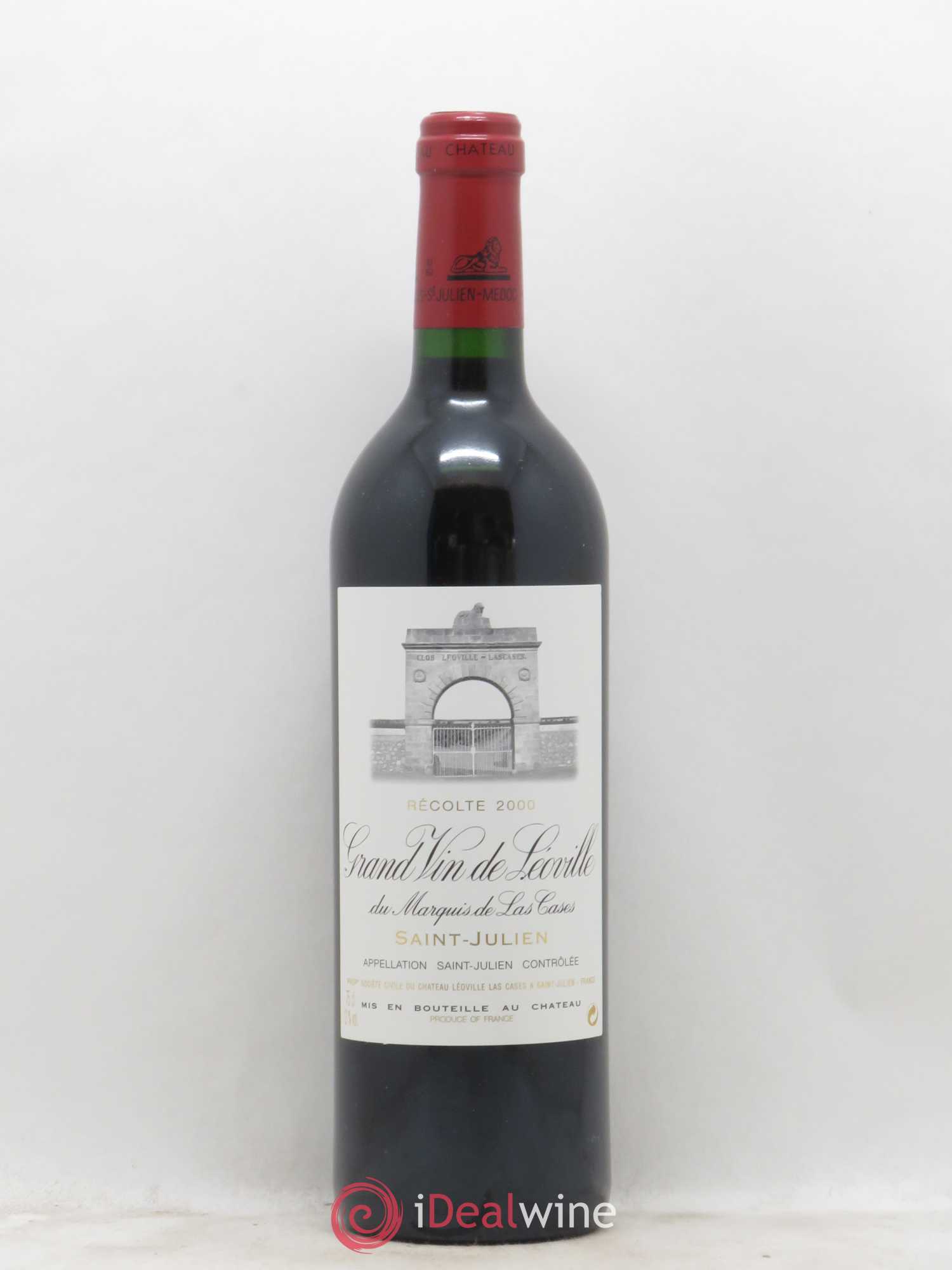 Château Léoville Las Cases 2ème Grand Cru Classé 2000 - Lot de 1 bouteille - 0