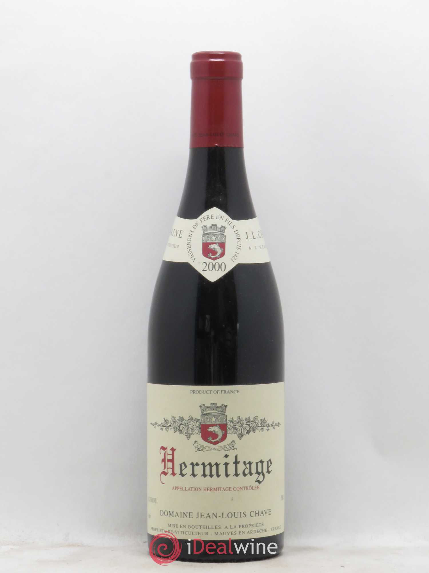 Hermitage Jean-Louis Chave 2000 - Lot de 1 bouteille - 0