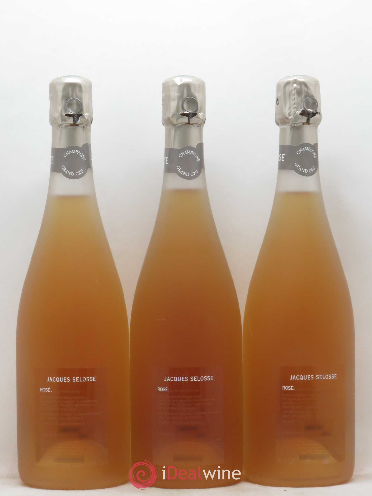 Rosé Brut Jacques Selosse - Lot de 3 bouteilles - 1
