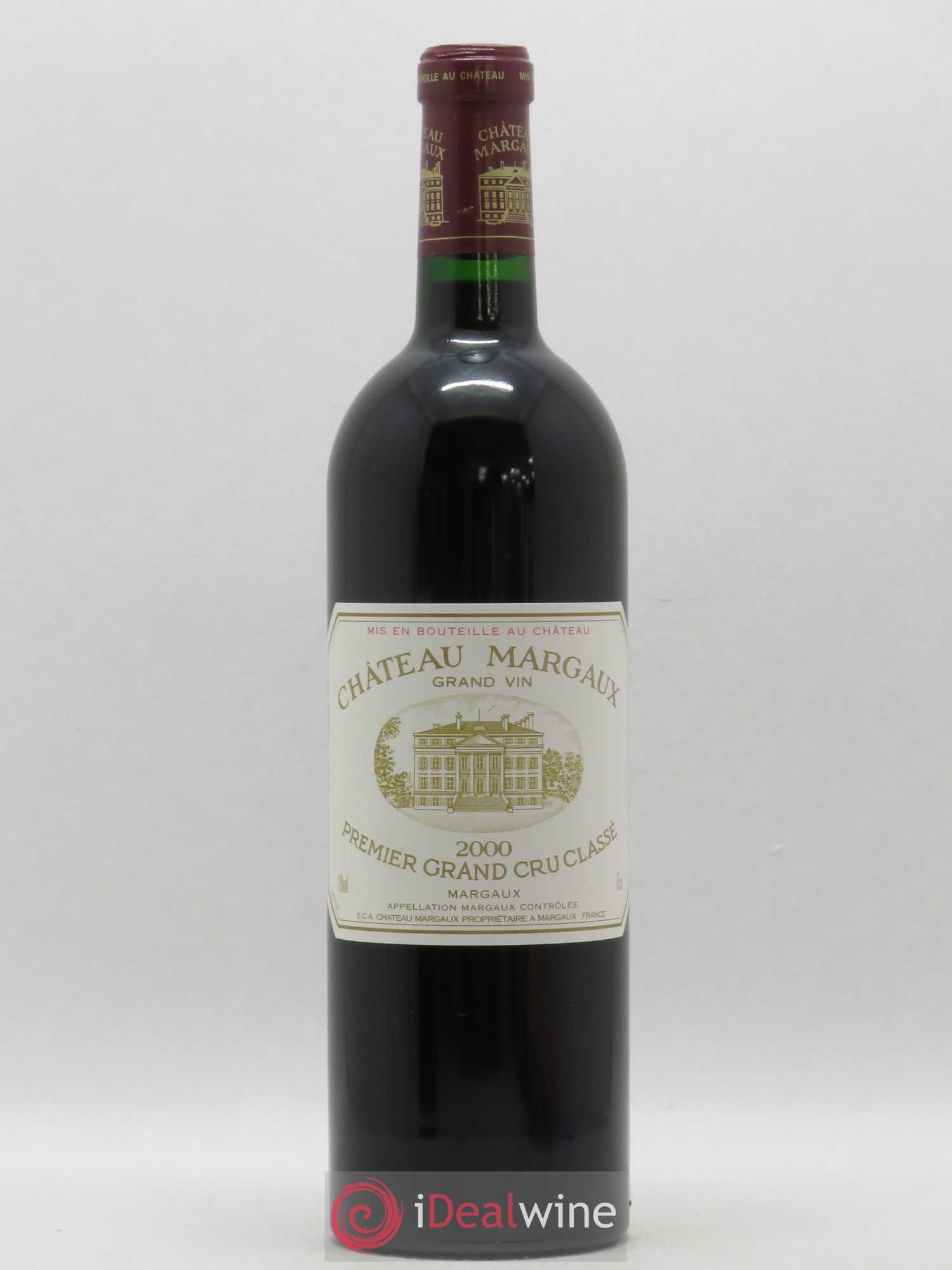 Château Margaux 1er Grand Cru Classé 2000 - Lot de 1 bouteille - 0