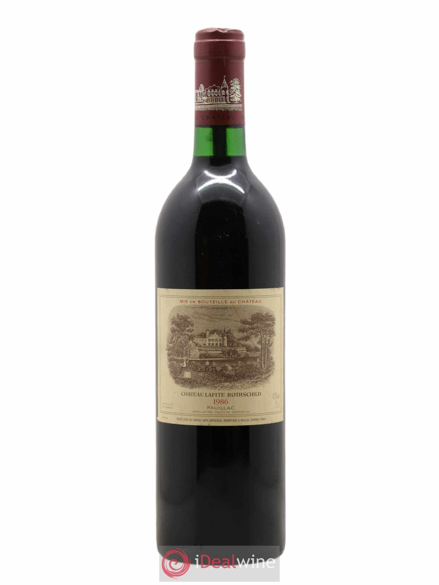 Château Lafite Rothschild 1er Grand Cru Classé 1986 - Lot de 1 bouteille - 0