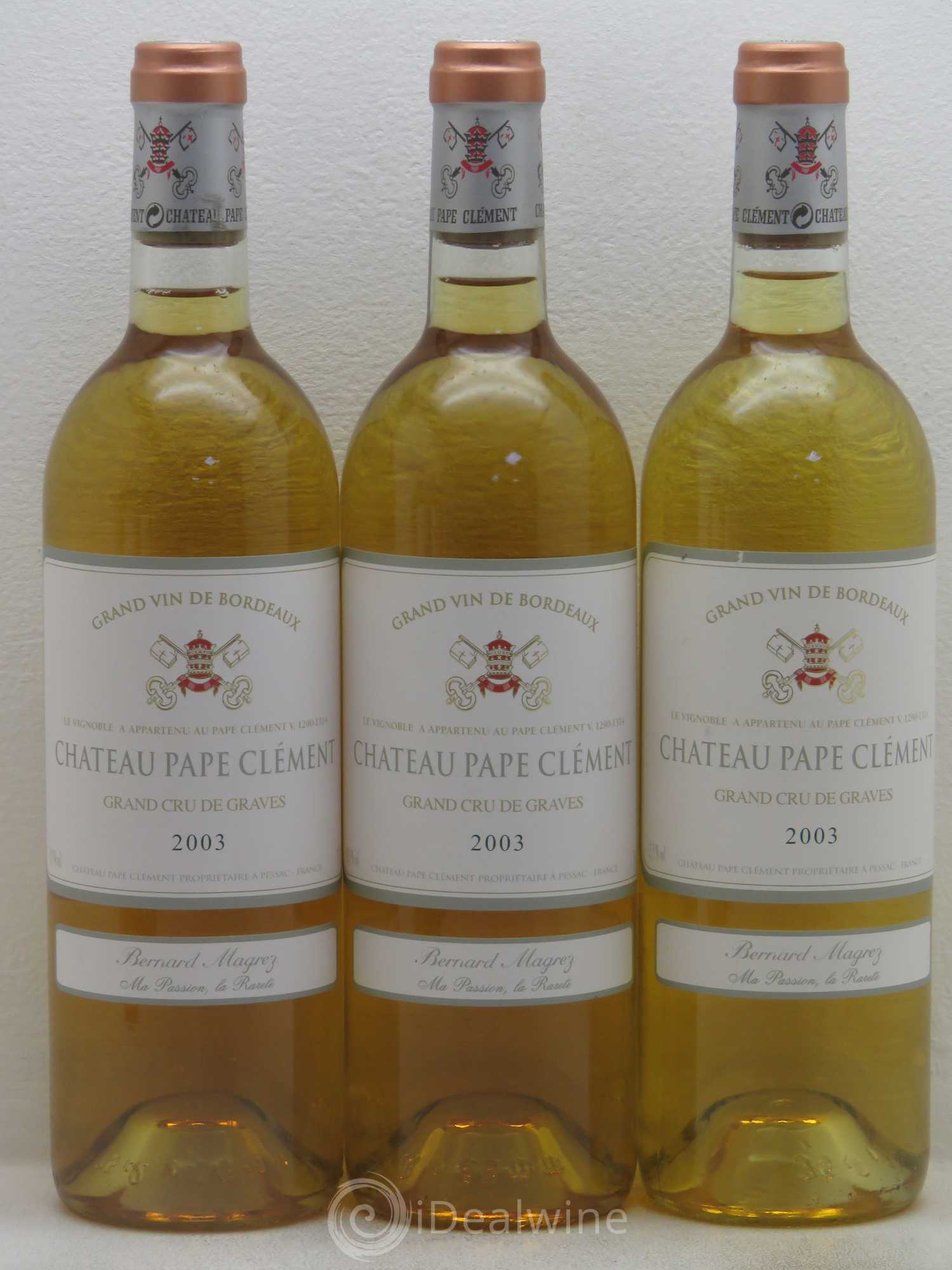 Château Pape Clément 2003 - Lot de 6 bouteilles - 1