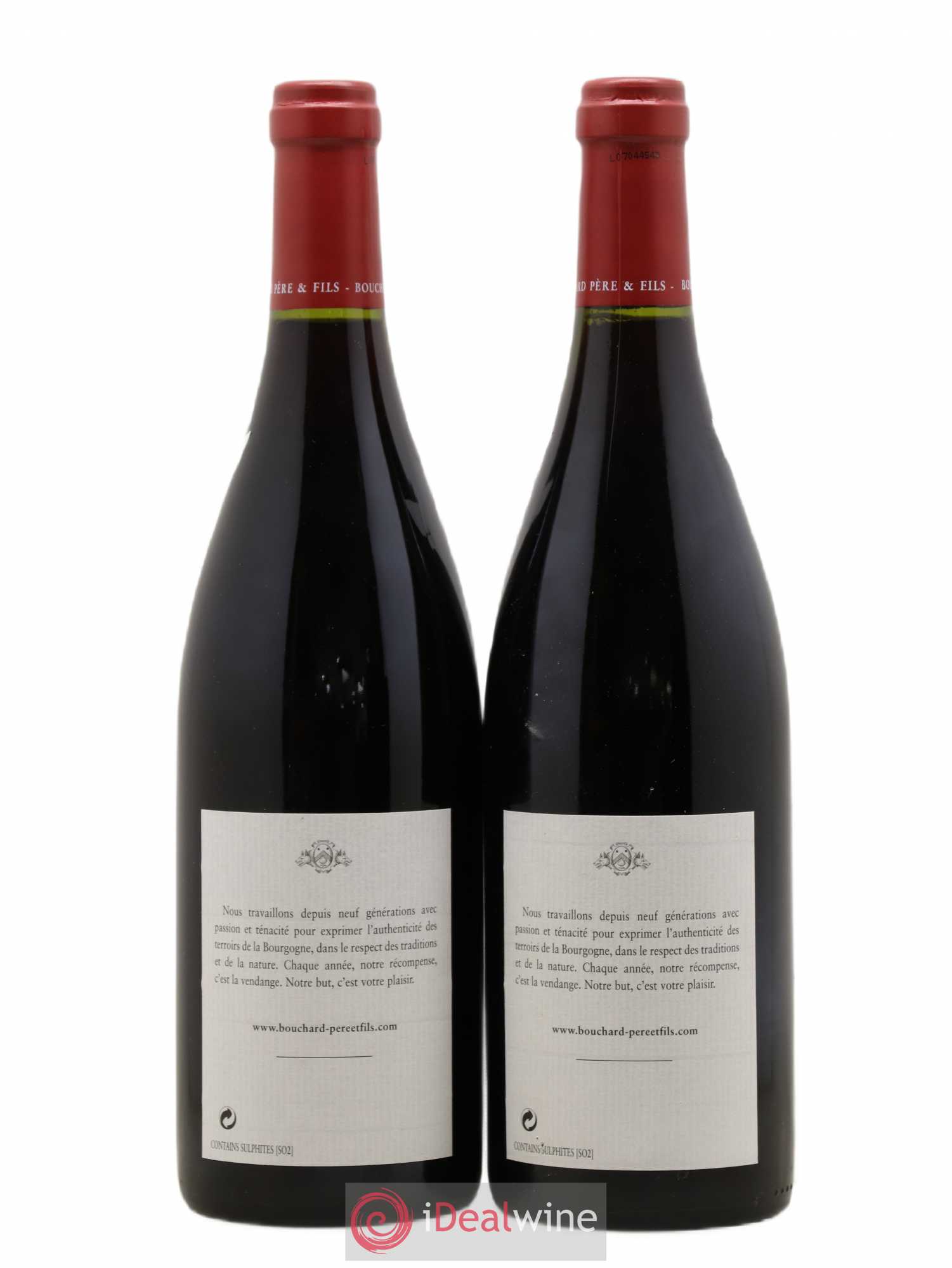 Bonnes-Mares Grand Cru Bouchard Père & Fils 2005 - Lot de 2 bouteilles - 1