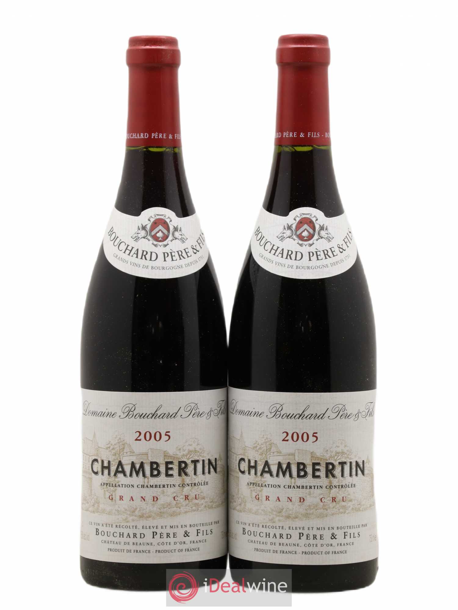 Chambertin Grand Cru Bouchard Père & Fils 2005 - Lot de 2 bouteilles - 0