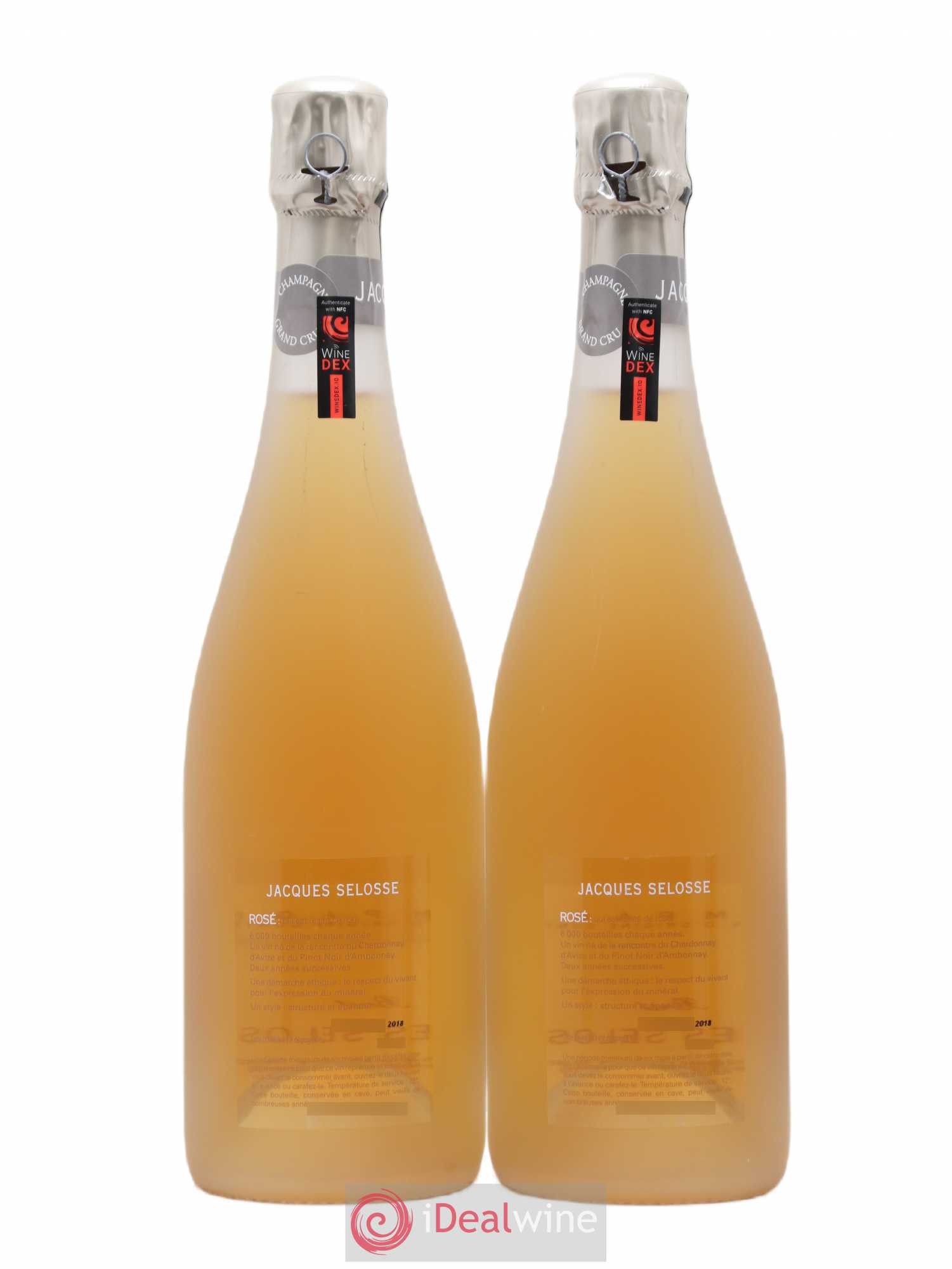 Rosé Brut Jacques Selosse - Lot de 2 bouteilles - 1