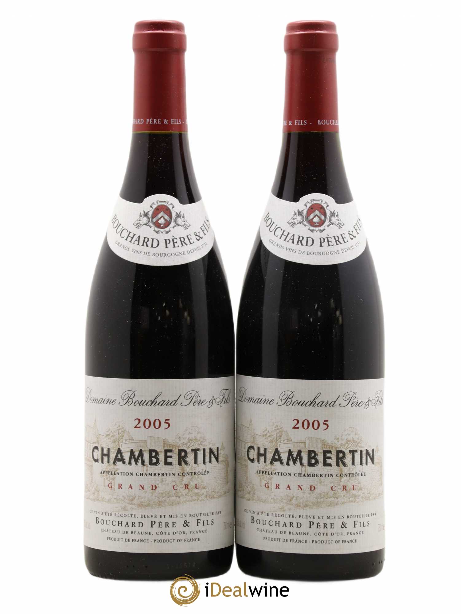 Chambertin Grand Cru Bouchard Père & Fils 2005 - Lot de 2 bouteilles - 0