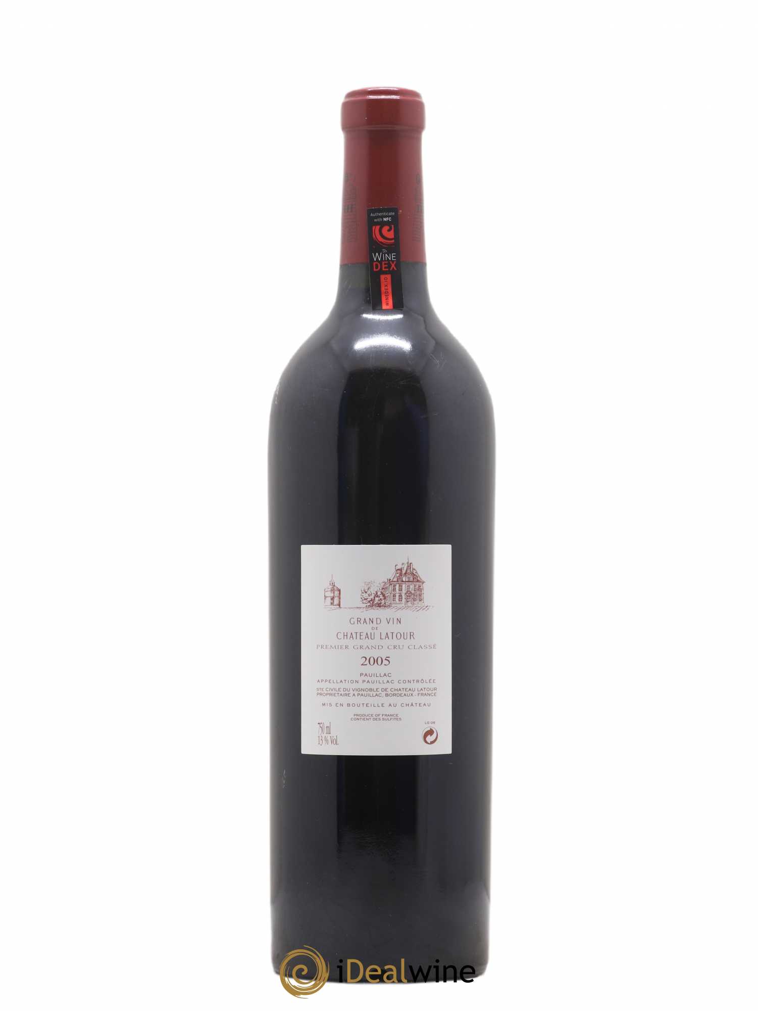 Château Latour 1er Grand Cru Classé 2005 - Lot de 1 bouteille - 1