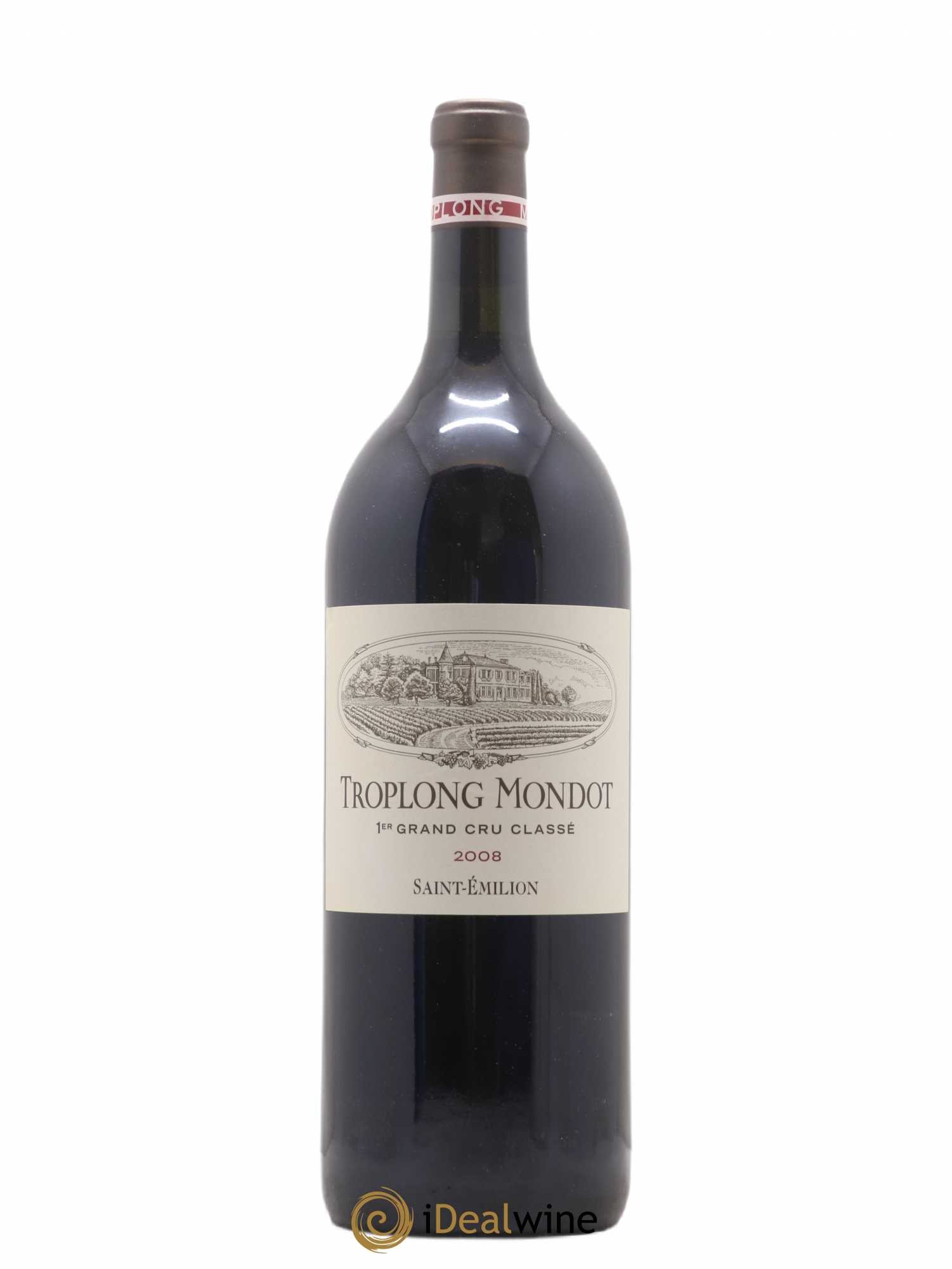 Château Troplong Mondot 1er Grand Cru Classé B 2008 - Lot de 1 magnum - 0
