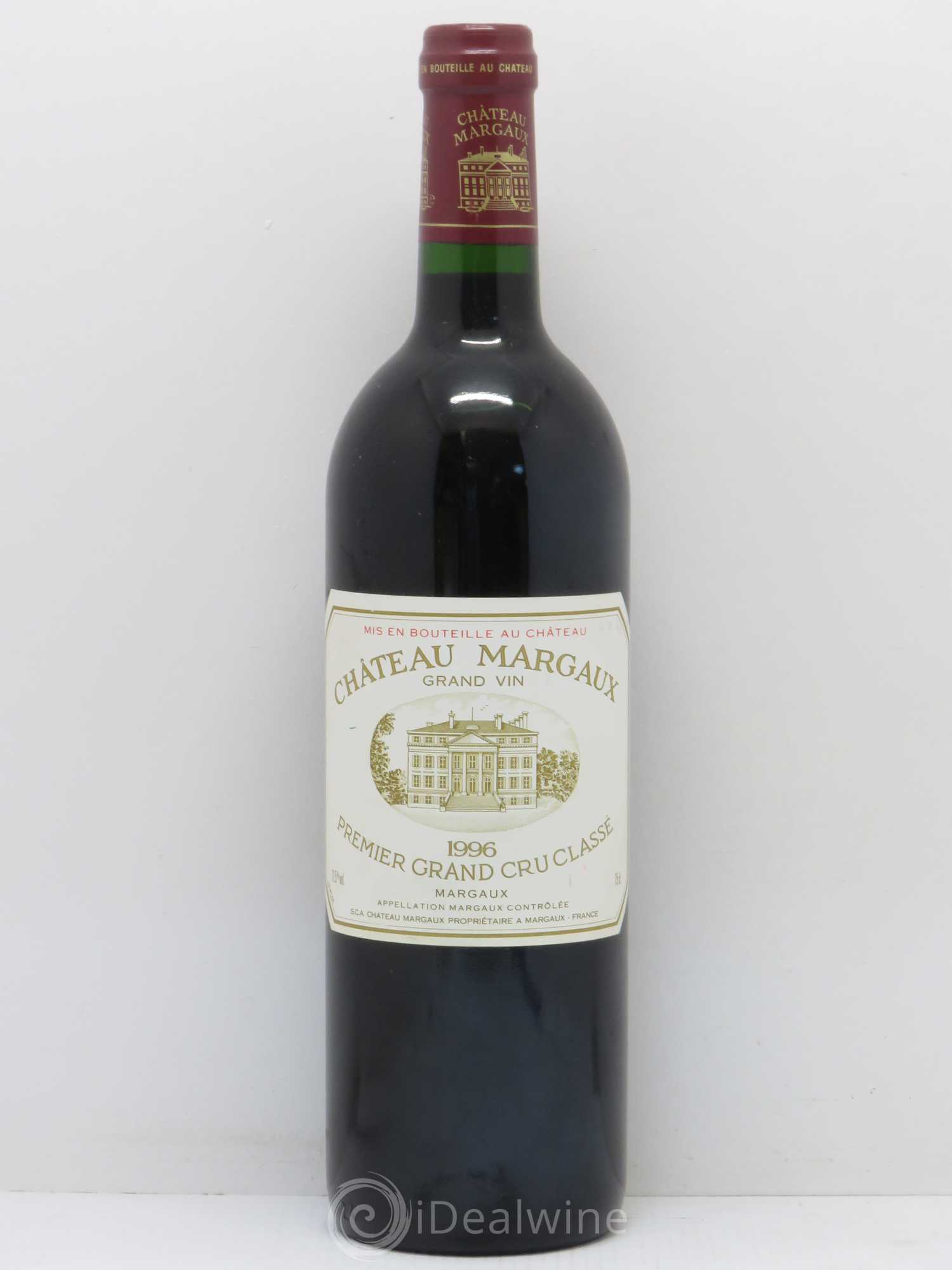 Château Margaux 1er Grand Cru Classé 1996 - Lot de 1 bouteille - 0