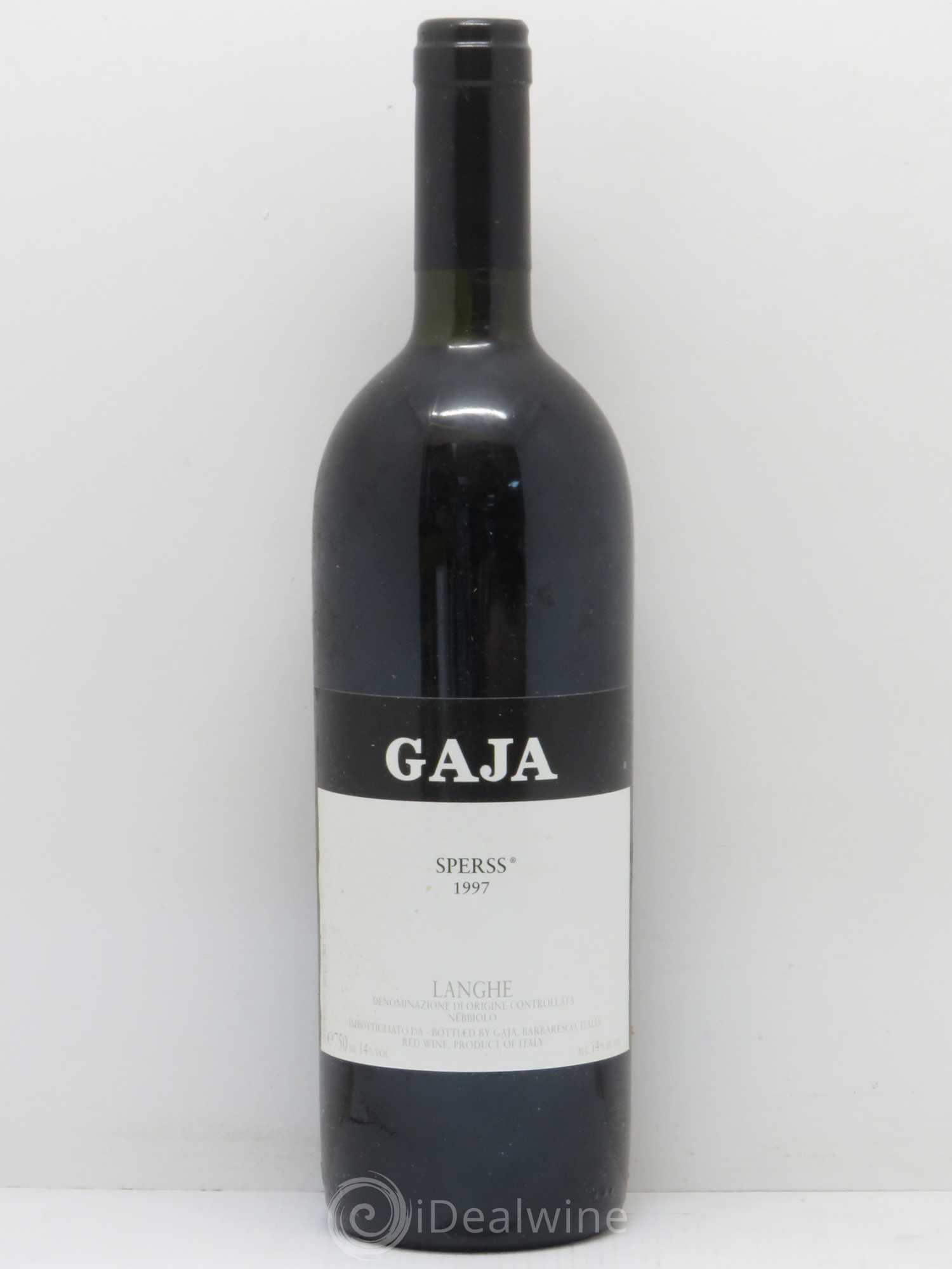 Langhe Sperss Angelo Gaja 1997 - Lot de 1 bouteille - 0