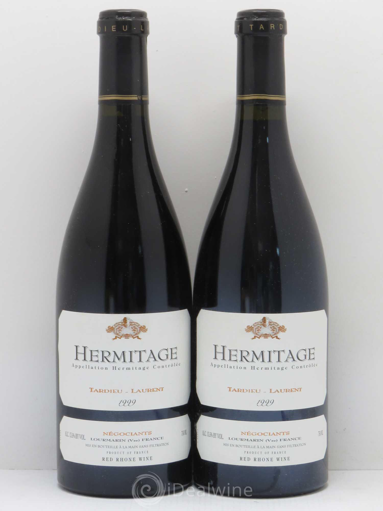 Hermitage Maison Tardieu-Laurent 1999 - Lot de 2 bouteilles - 0