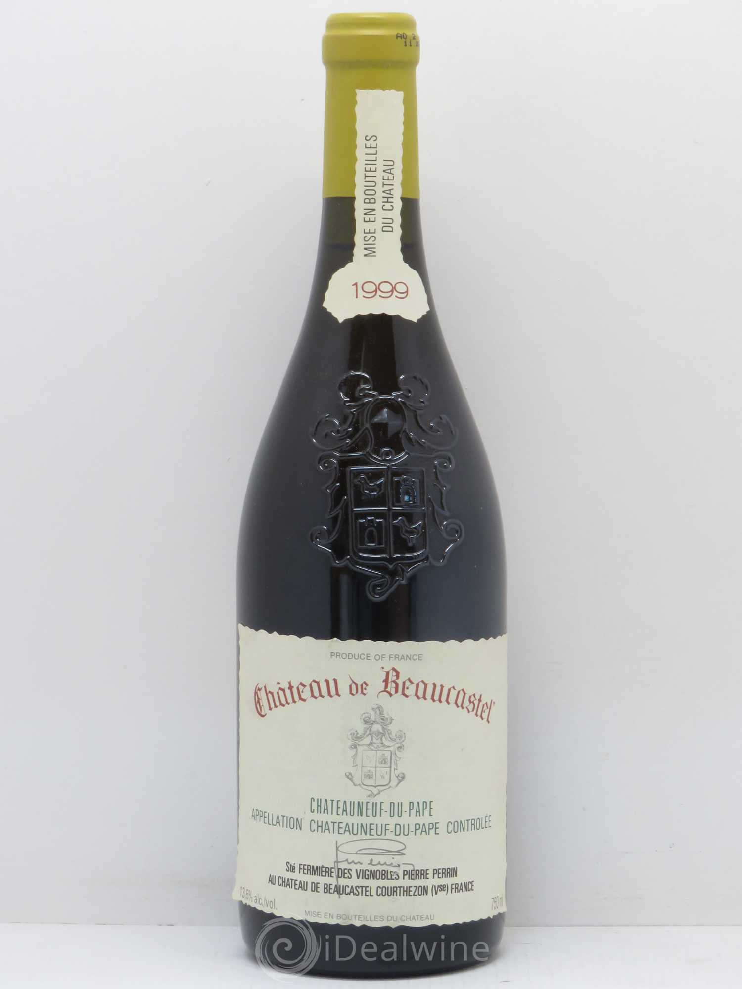 Châteauneuf-du-Pape Château de Beaucastel Famille Perrin 1999 - Lot de 1 bouteille - 0