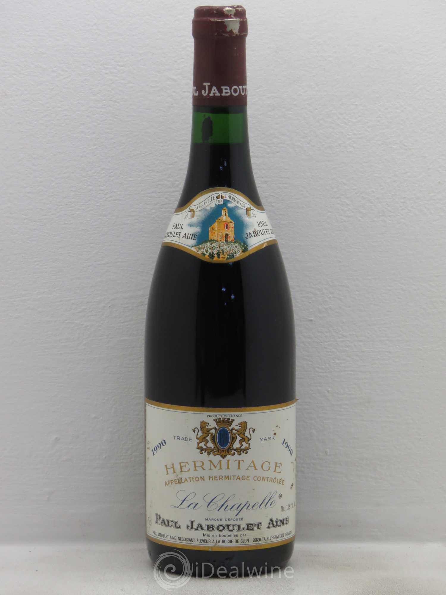 Hermitage La Chapelle Paul Jaboulet Ainé 1990 - Lot de 1 bouteille - 0